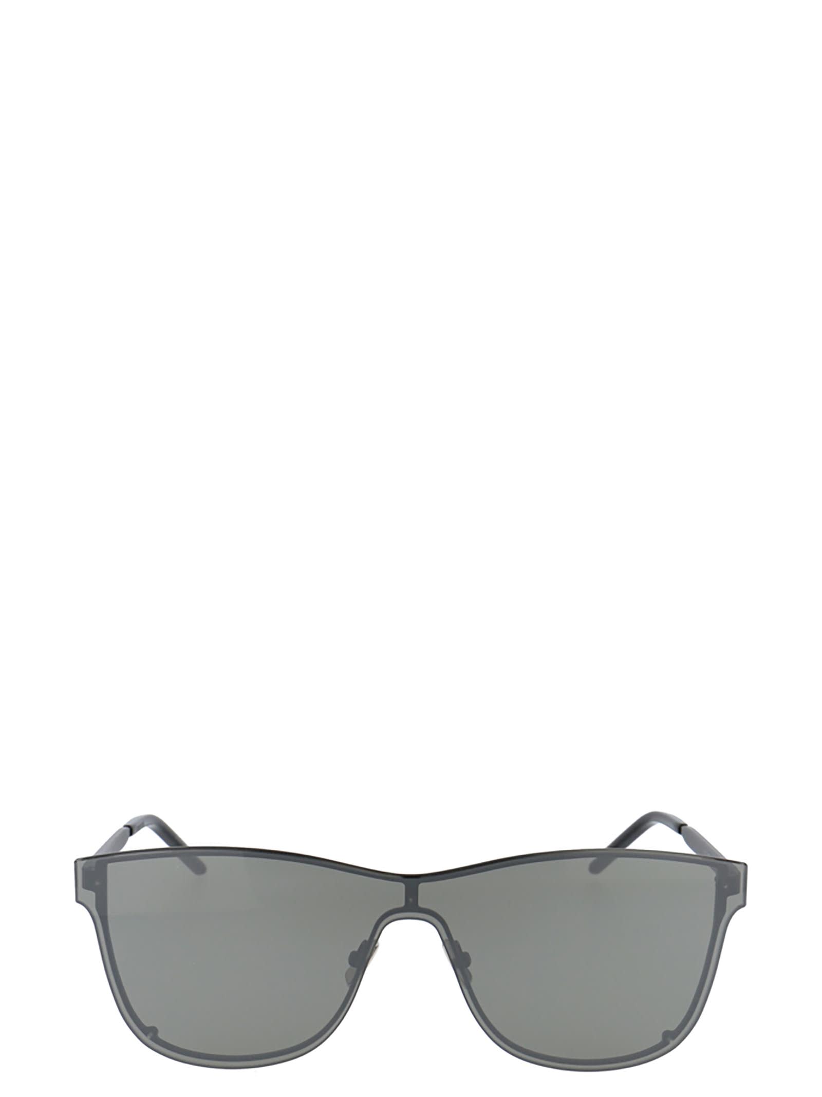 Saint Laurent Eyewear Saint Laurent Sl 51 Over Mask Black Sunglasses