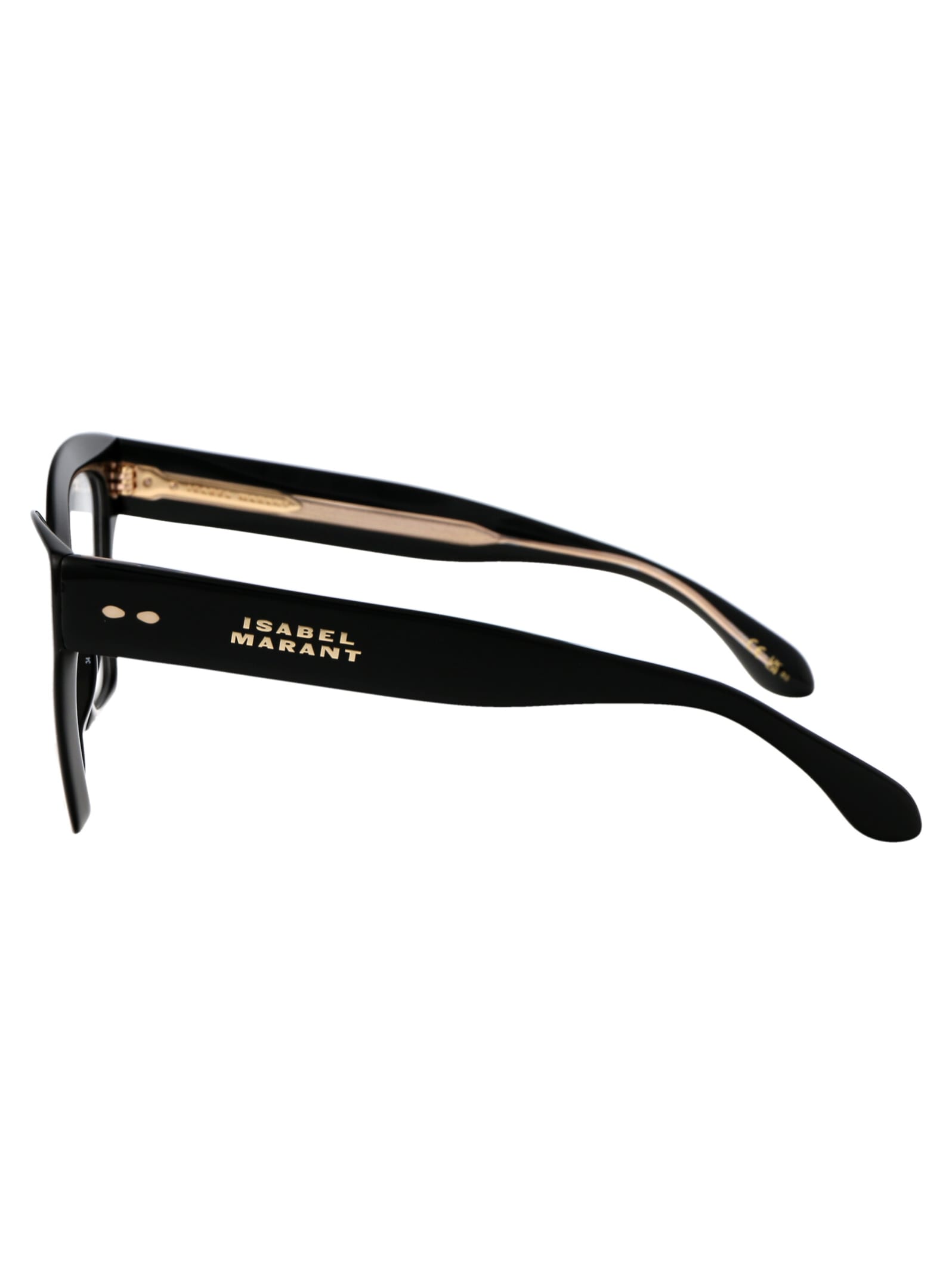 Isabel Marant Geometric Flat Mirror In Black