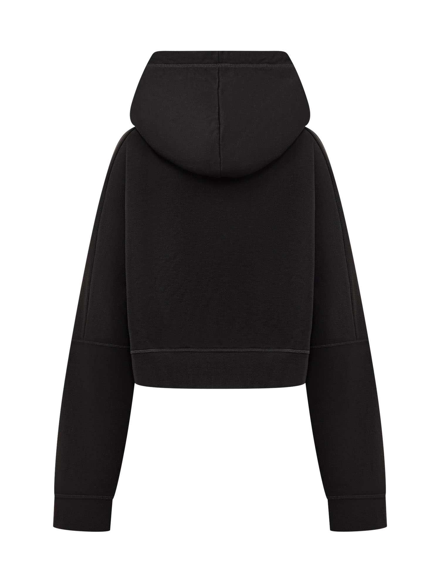 Shop Dsquared2 Horror Maple Leaf Hoodie In Black