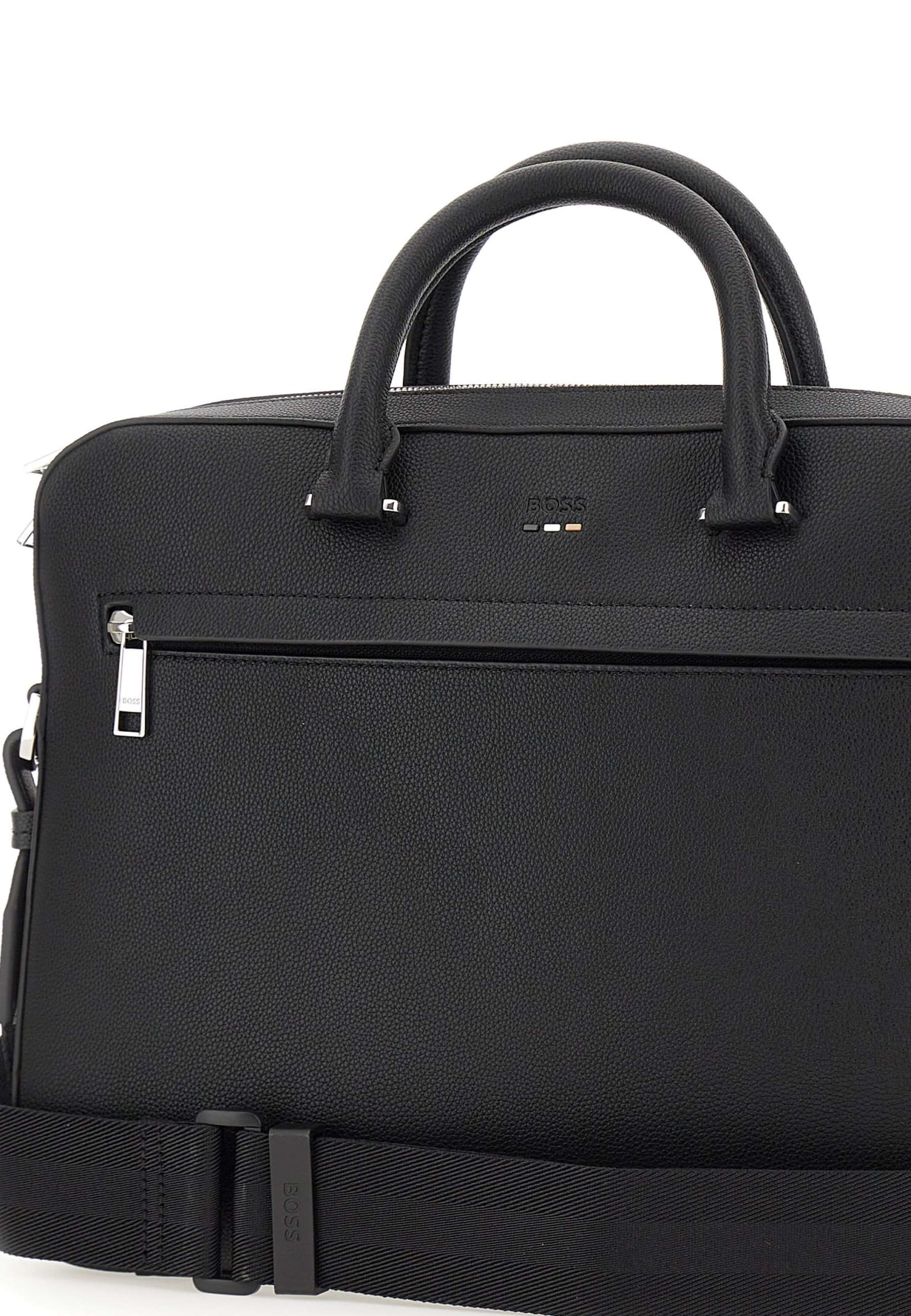 Shop Hugo Boss Ray Doc Case Bag In Black