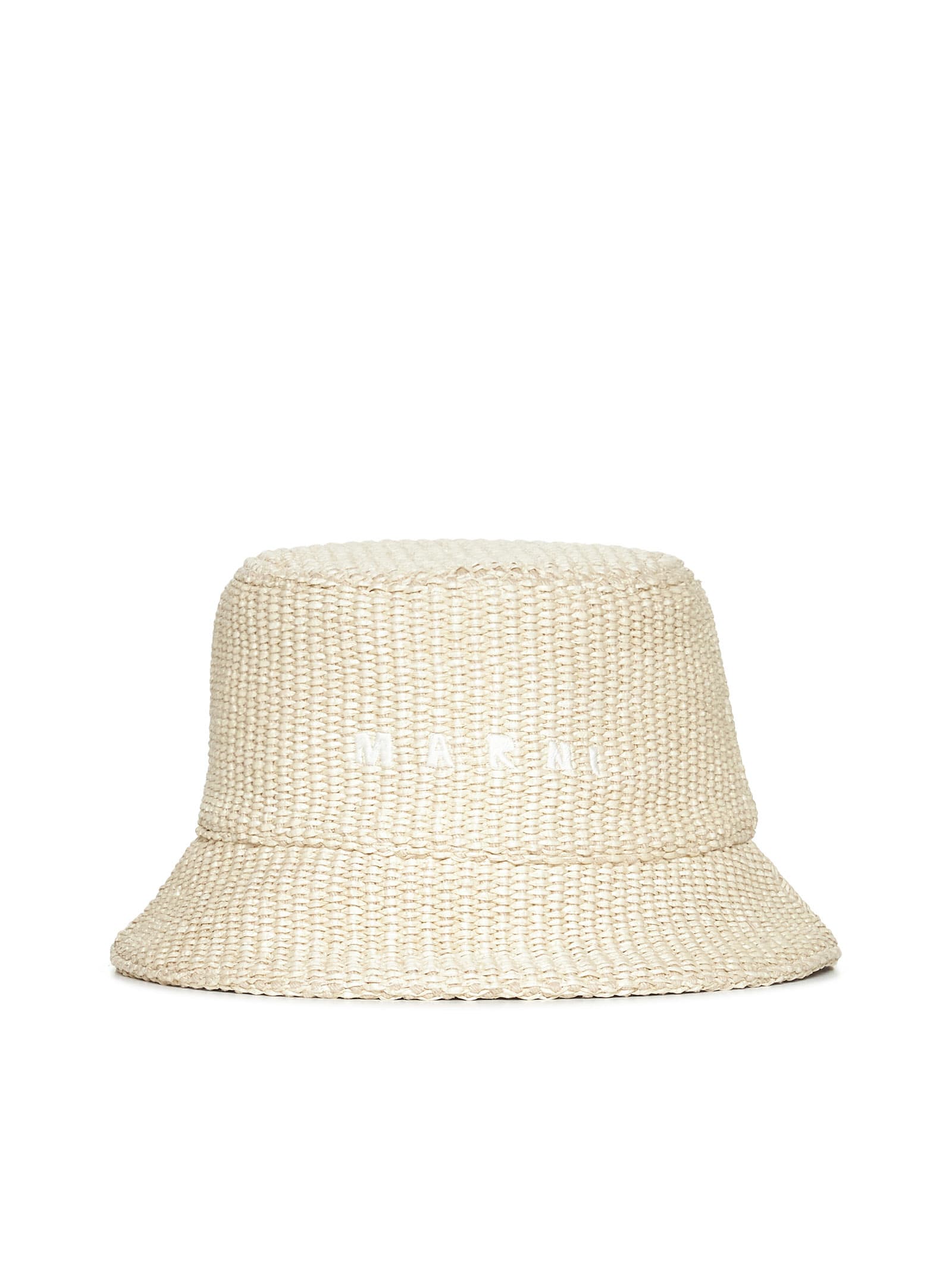 Shop Marni Hat In Shell