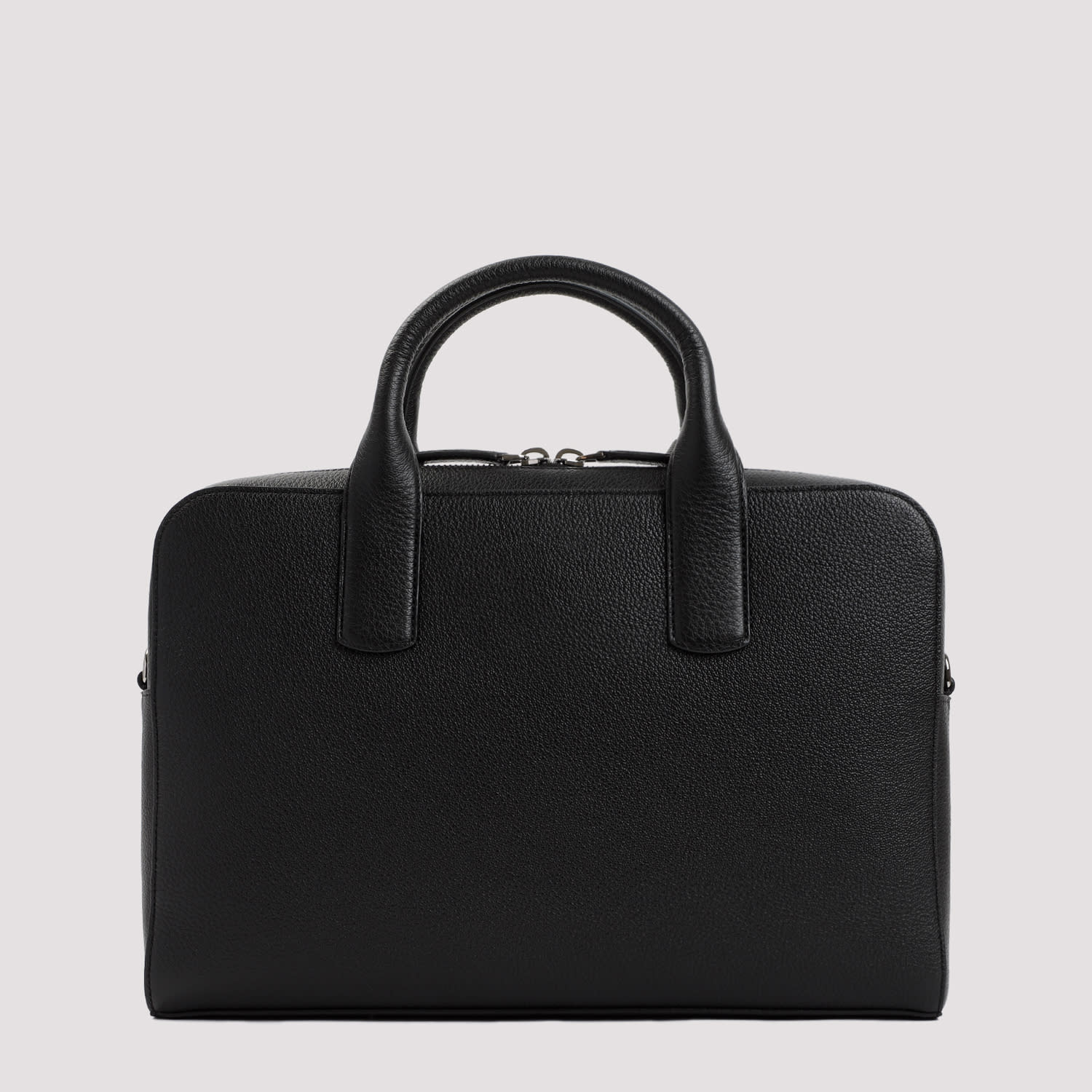 Giorgio Armani Briefcase Bag In Black