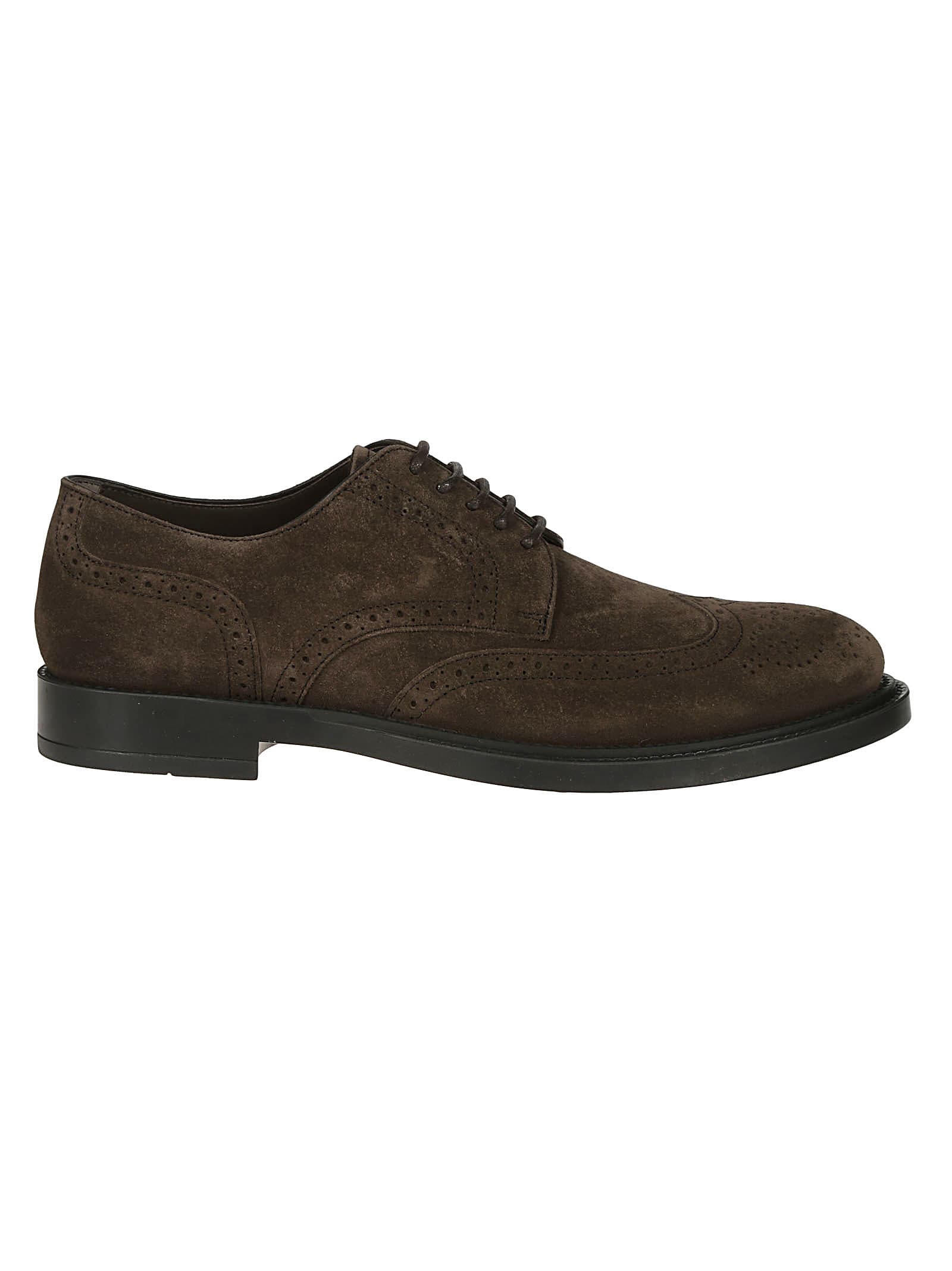 Tods Derby Bucature Lace-up Shoes