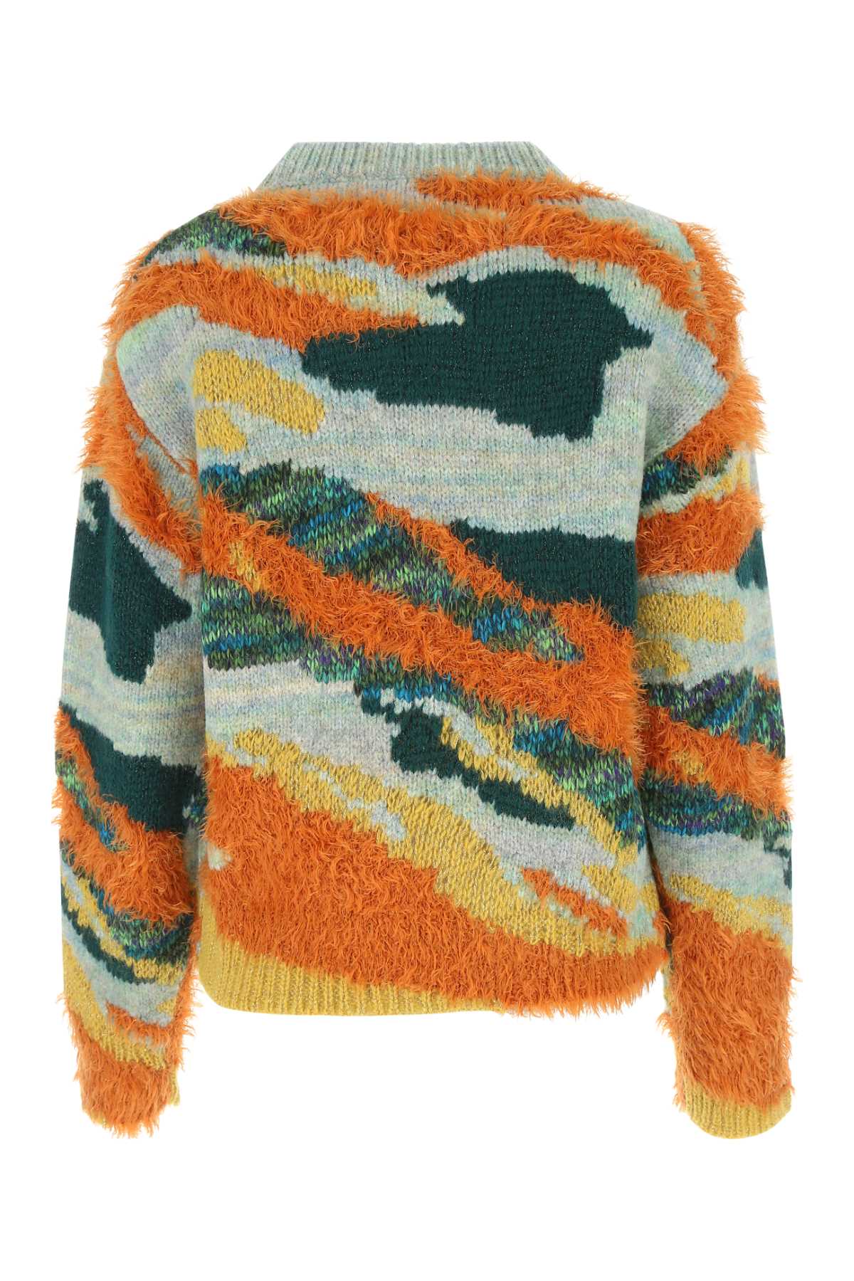 Shop Koché Multicolor Nylon Blend Sweater In 002f