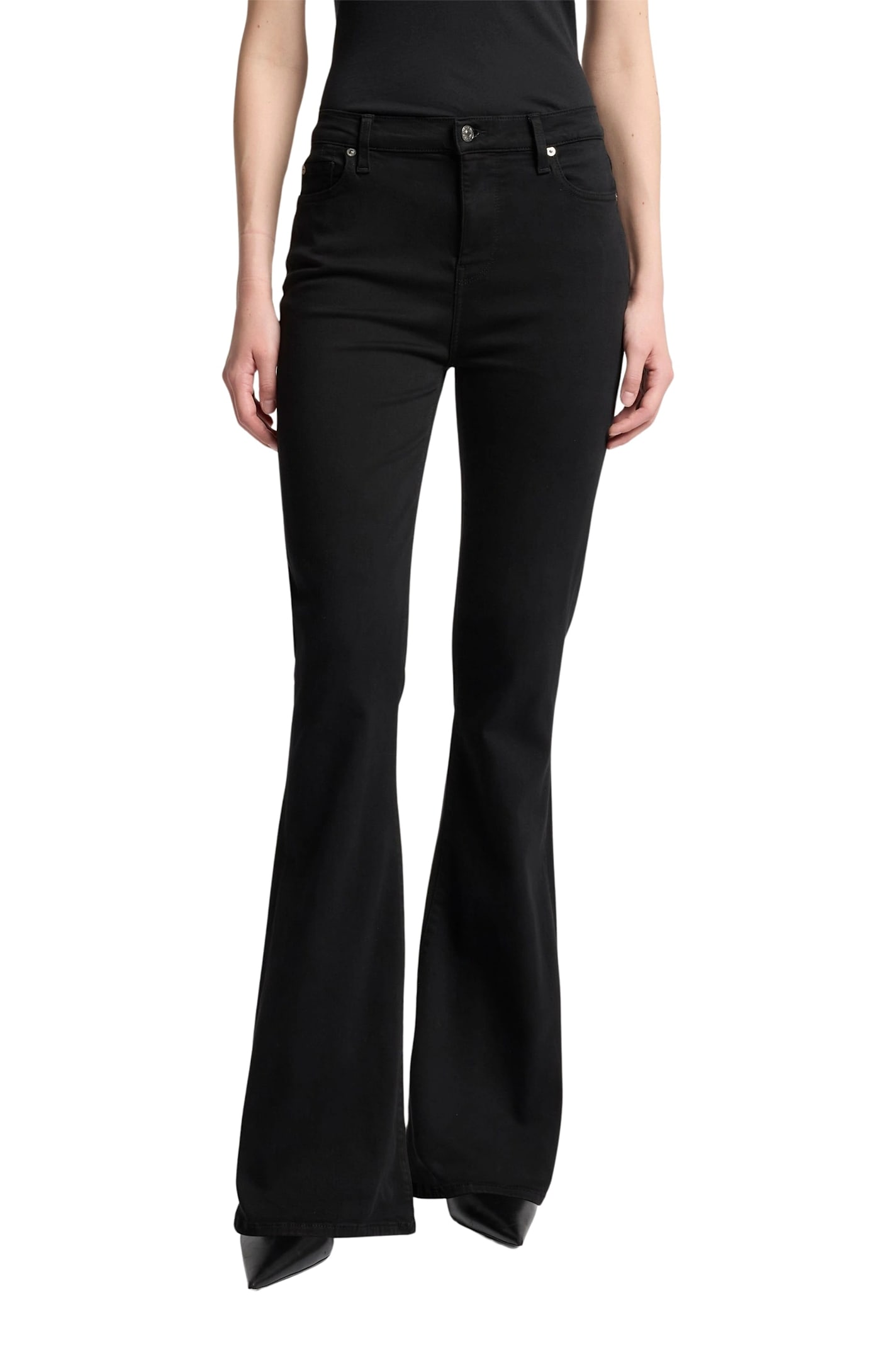 7 For All Mankind Hw Ali Black In Black