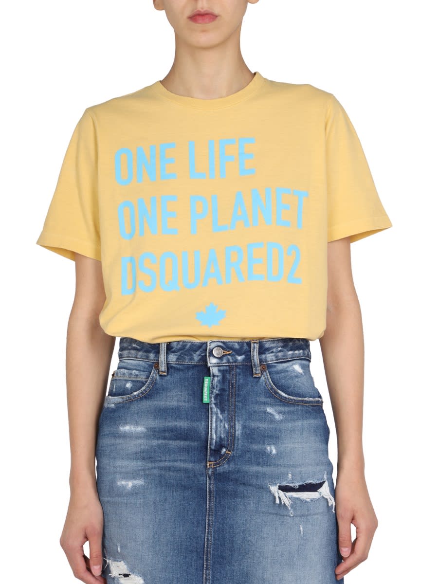 Dsquared2 one Life One Planet T-shirt