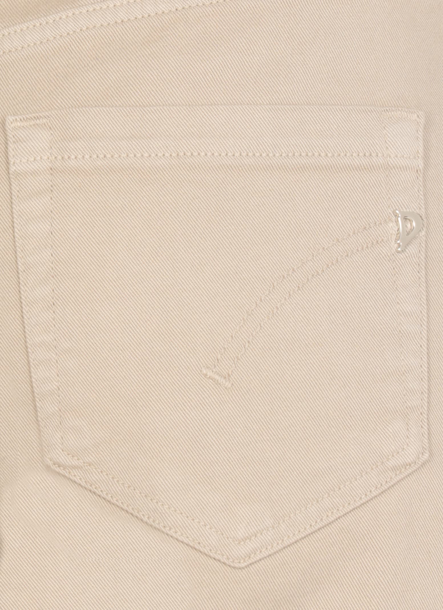 Shop Dondup Koons Gioiello Jeans In Beige