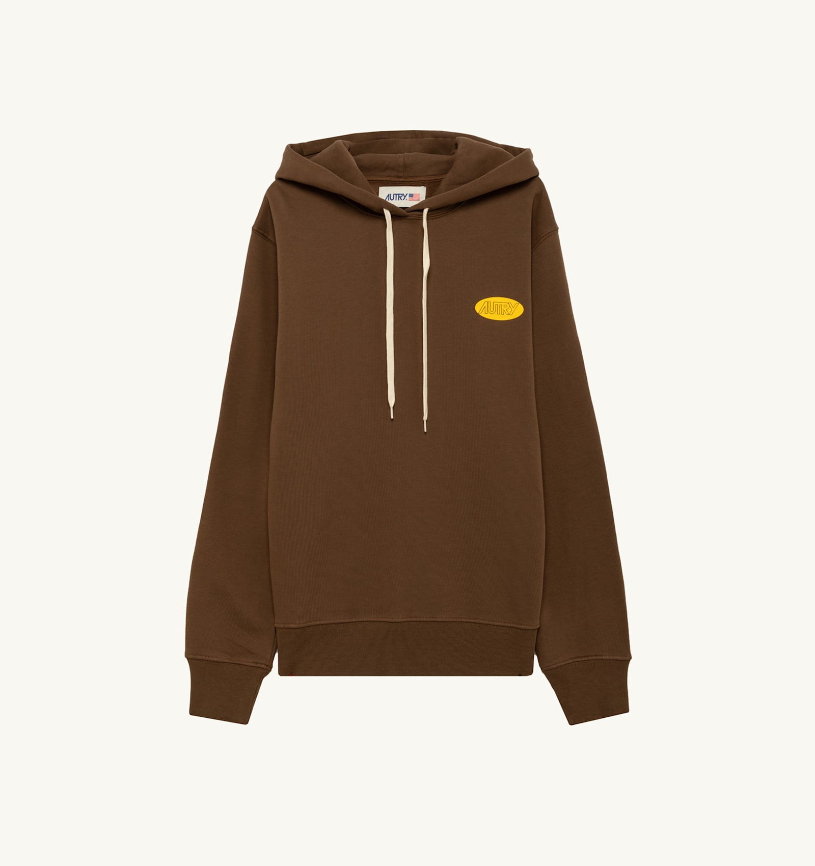 Shop Autry Hoodie Main Man In Marrone