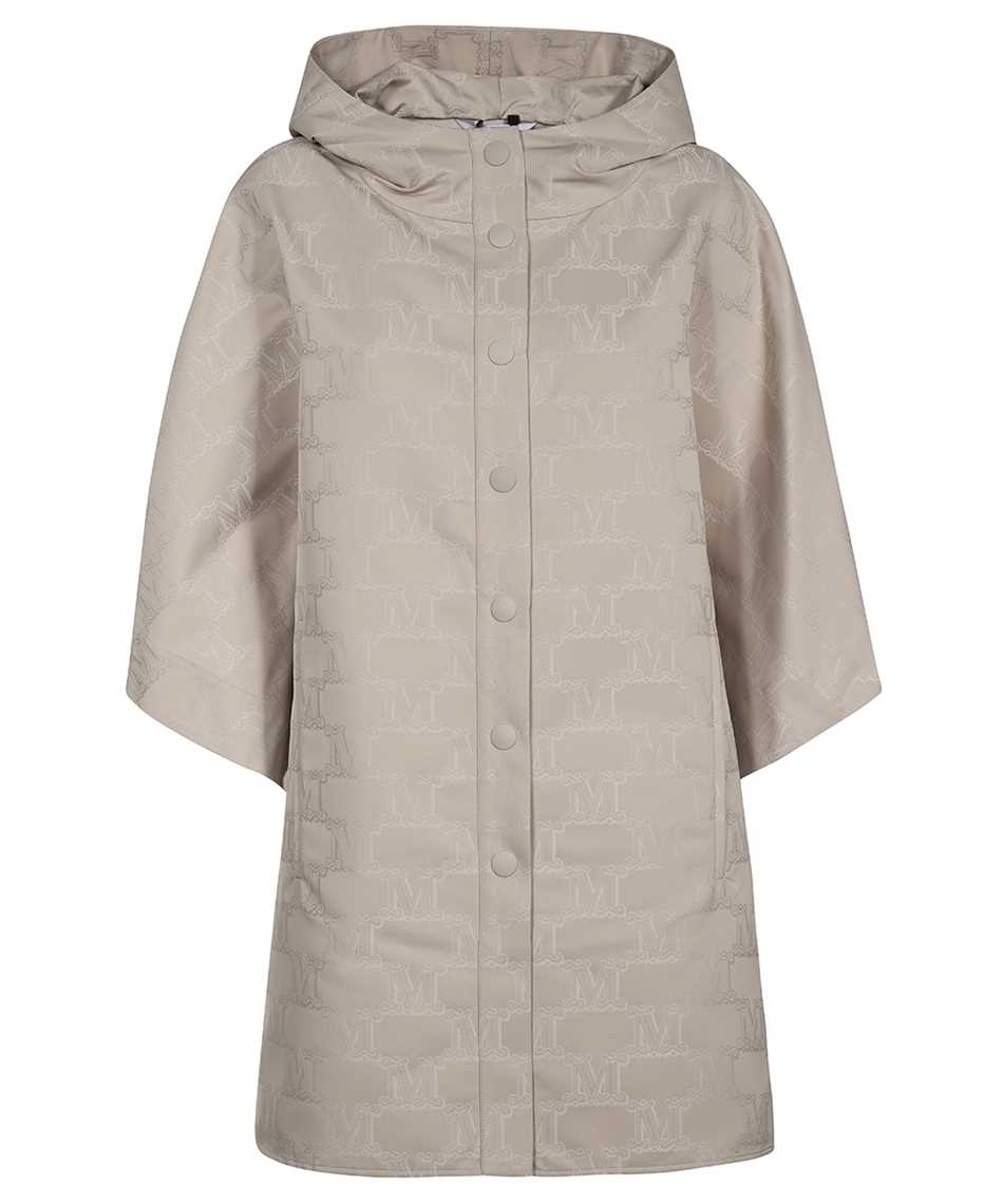 Max Mara Cape With Jacquard Logo