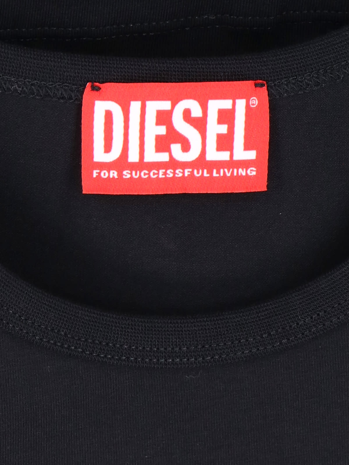 Shop Diesel T-angie T-shirt  In Black
