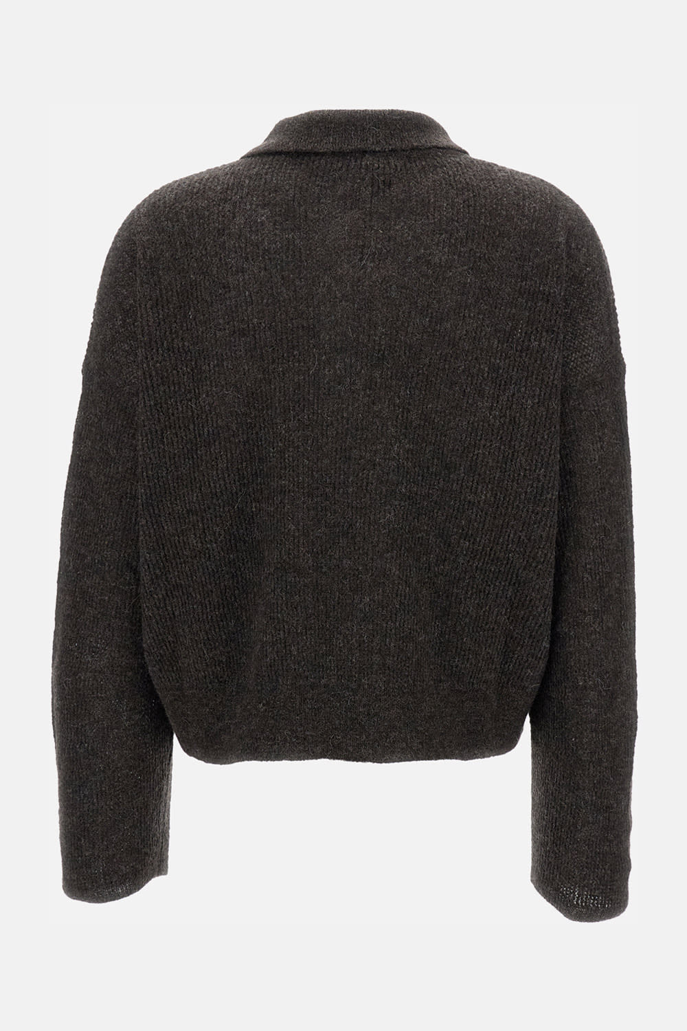 Haikure Sweater With Buttons In Black