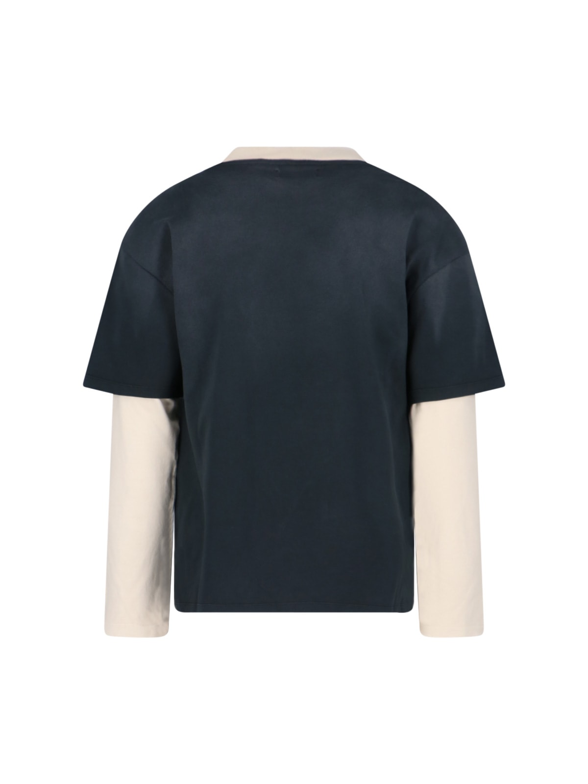 Shop Amiri Vintage L/s T-shirt In Black