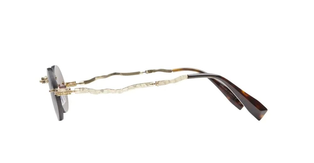 Kuboraum H42 Gold Sunglasses ModeSens