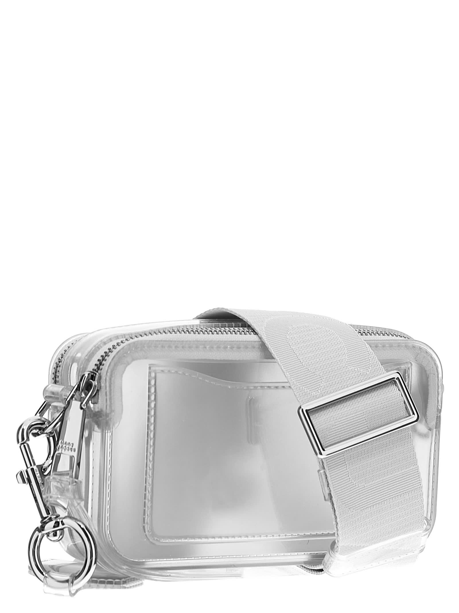 Shop Marc Jacobs The Snapshot Crossbody Bag In Transparent