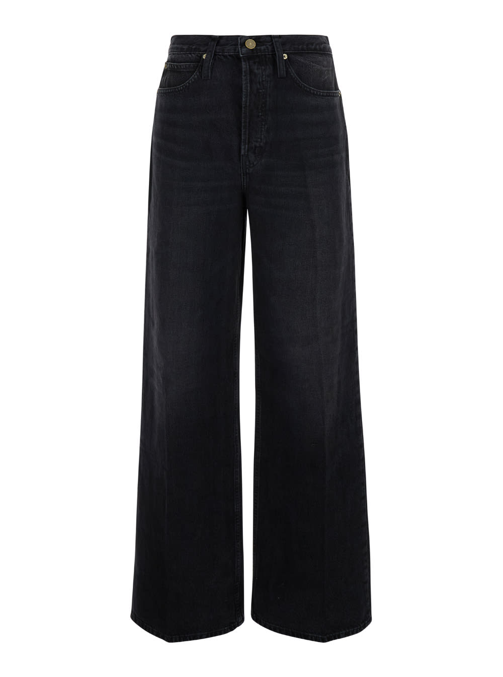 Shop Frame Black Denim The 1978 Bootcut Jeans In Cotton Woman
