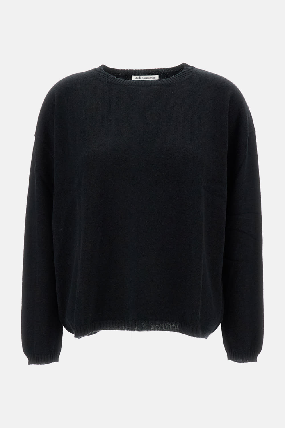 Stefano Mortari Crew-neck Sweater In Black