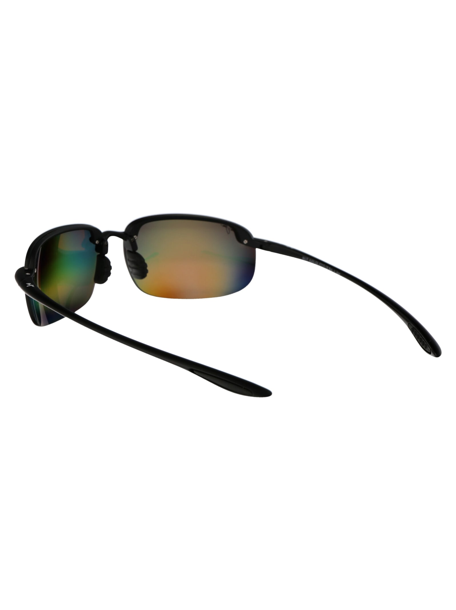 Shop Maui Jim Hookipa Xlarge Sunglasses In 02a Hawaii Lava Matte Black