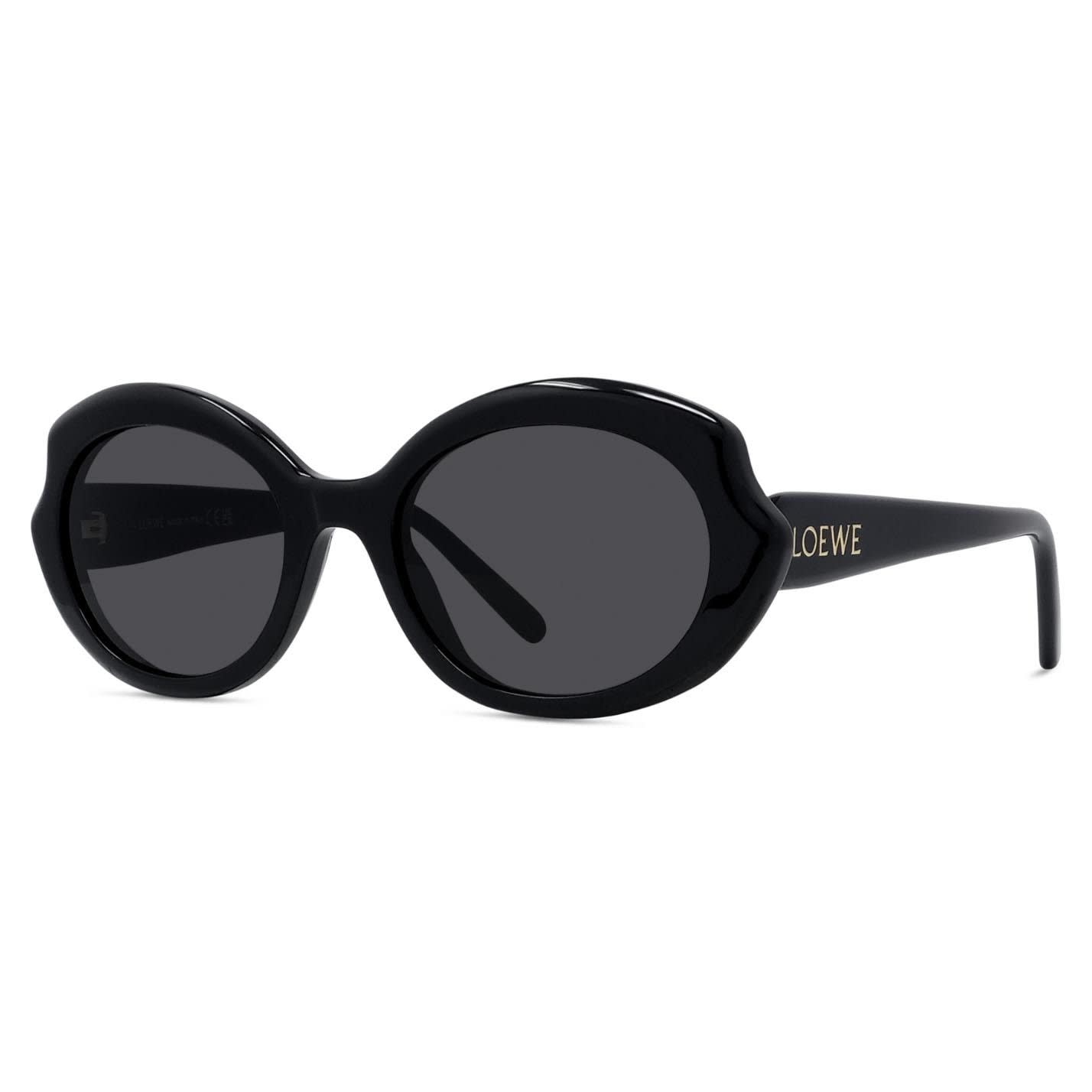 Shop Loewe Sunglasses In Nero/grigio