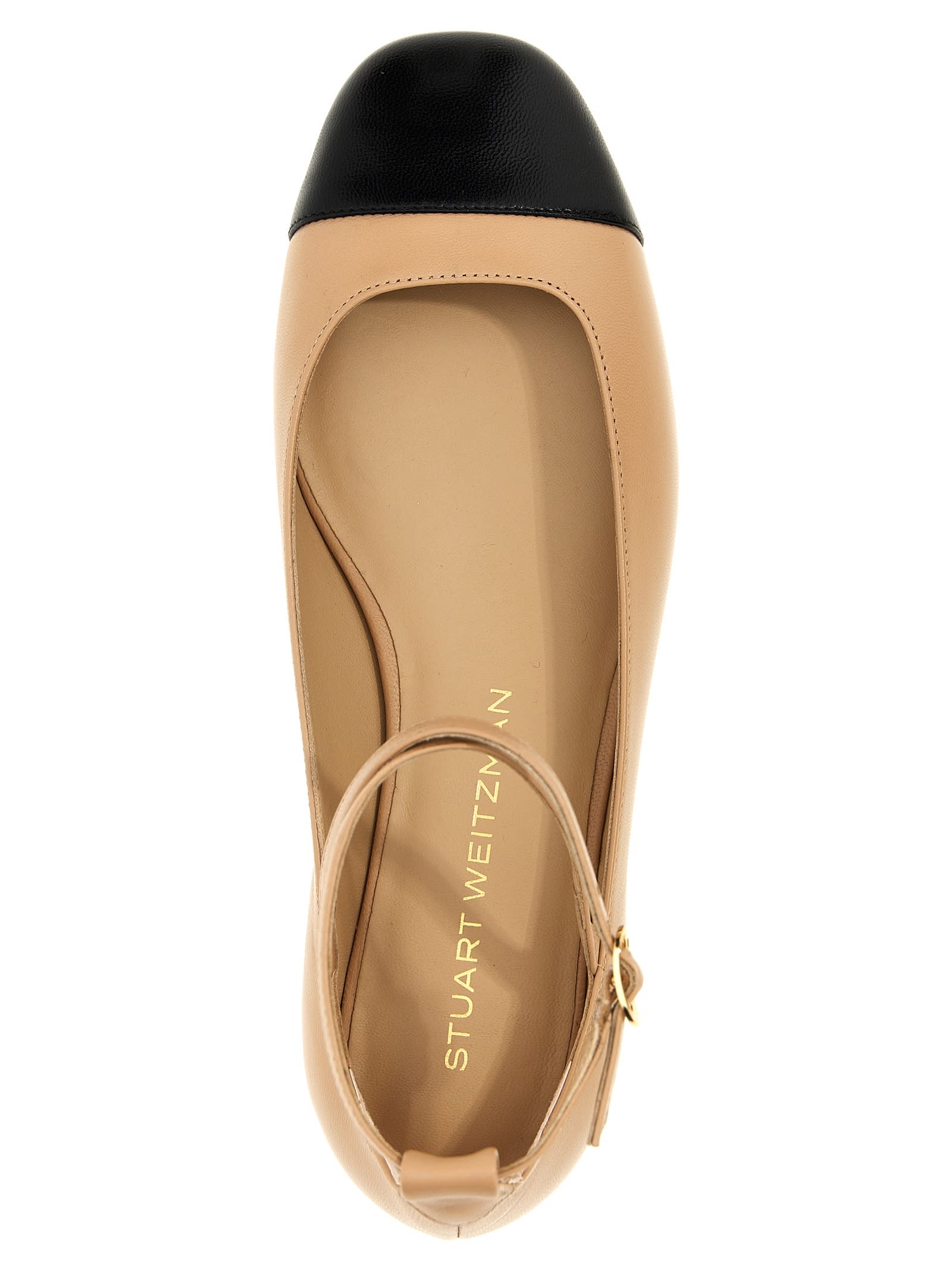 Stuart Weitzman Eden Strap Flat Shoes Multicolor In Multicolor