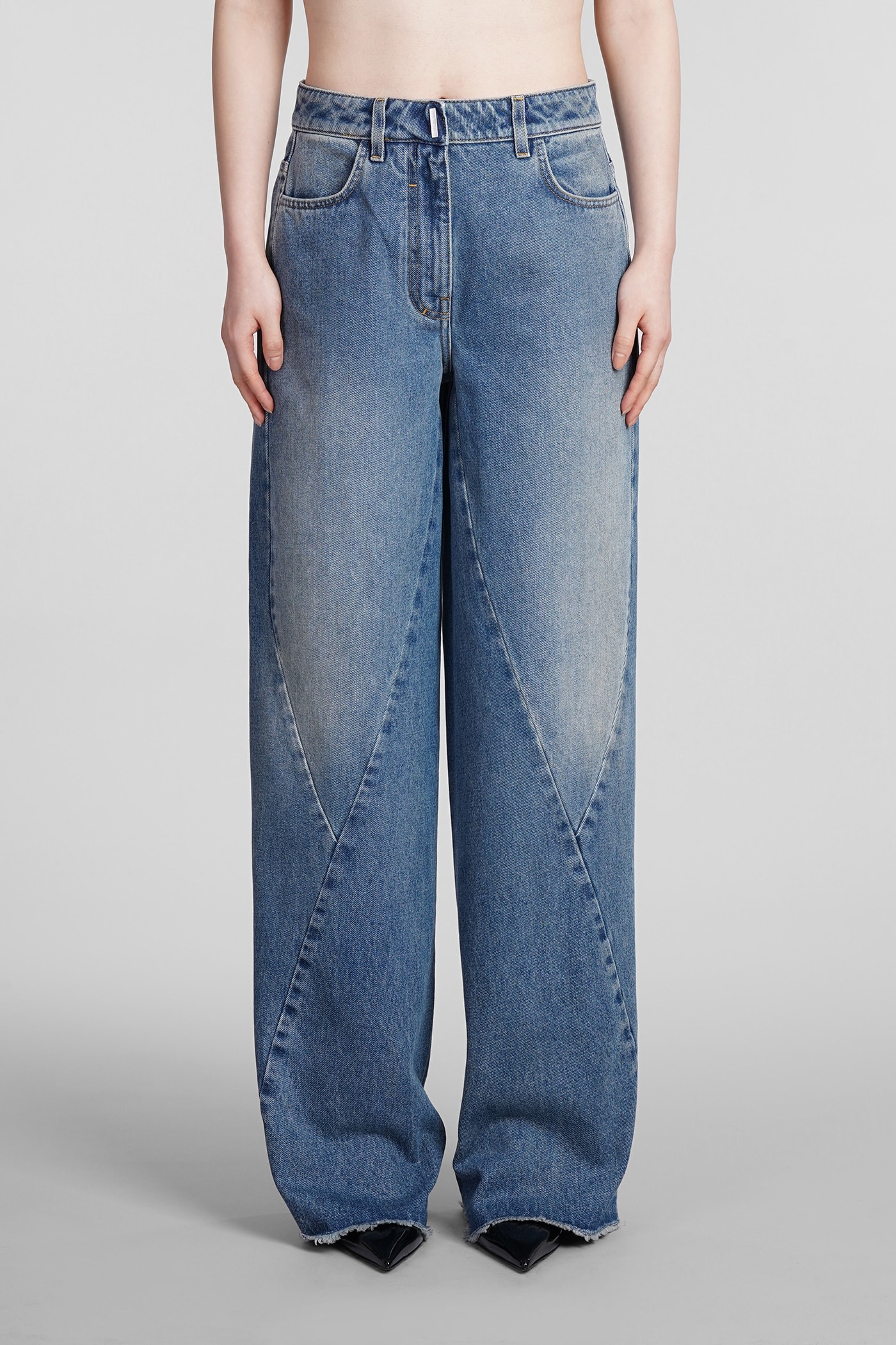 GIVENCHY JEANS IN BLUE COTTON