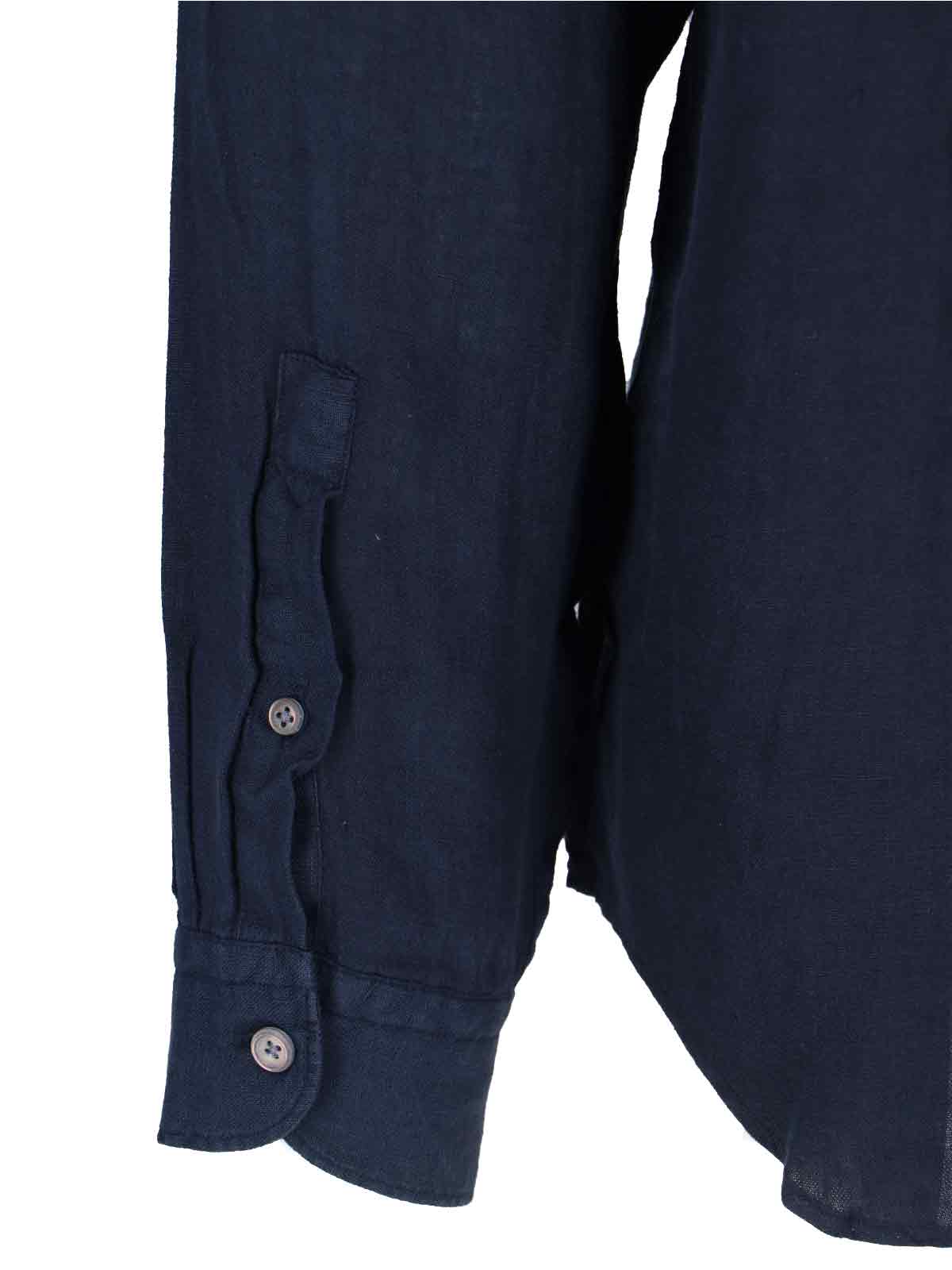 Shop Paul Smith Linen Shirt