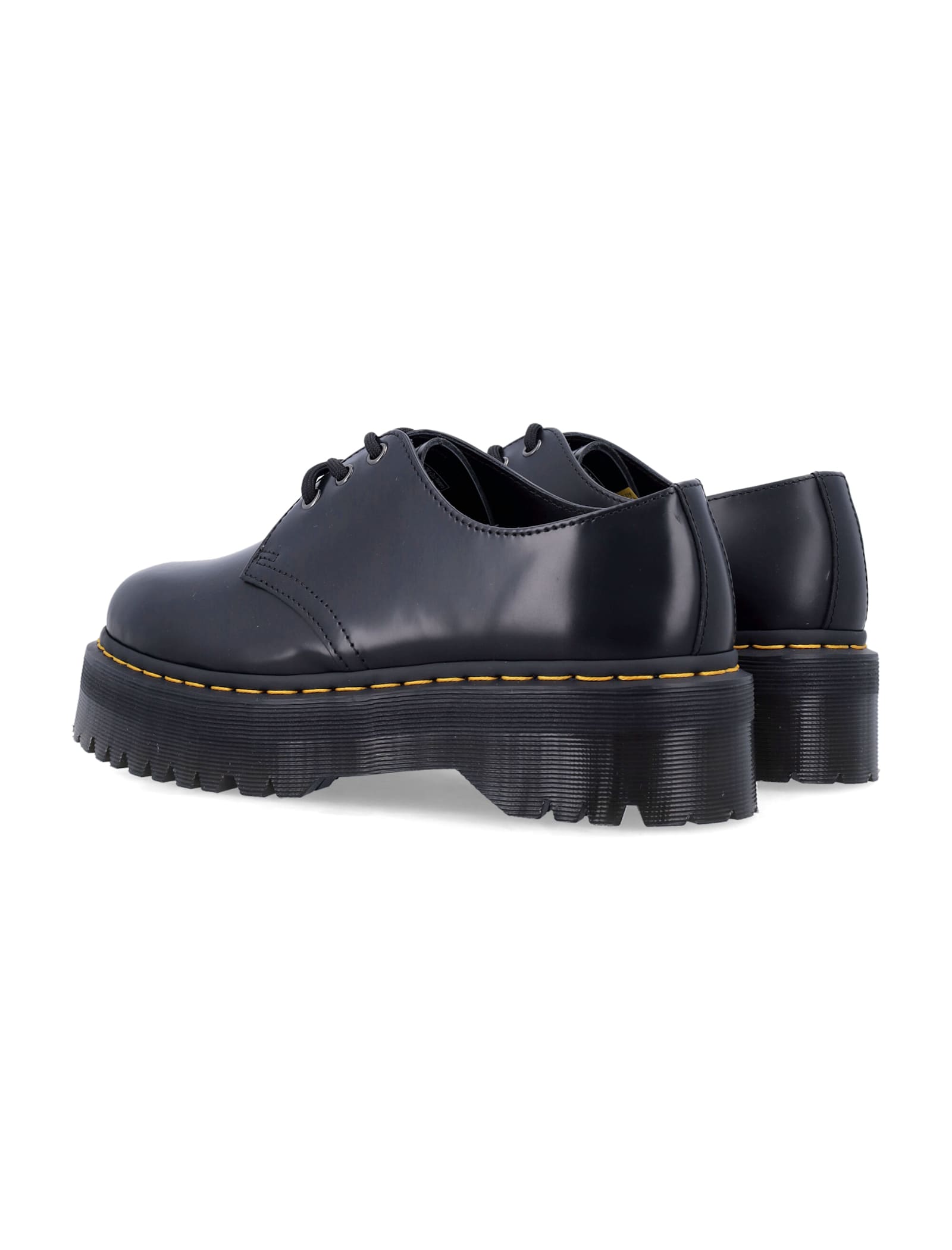 Shop Dr. Martens' 1461 Quad Shoes In Black