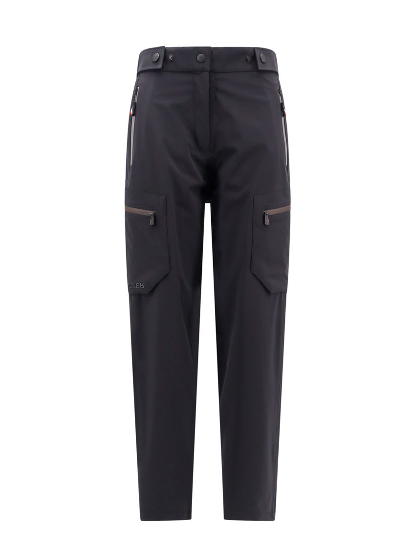 Shop Moncler Trouser In Black