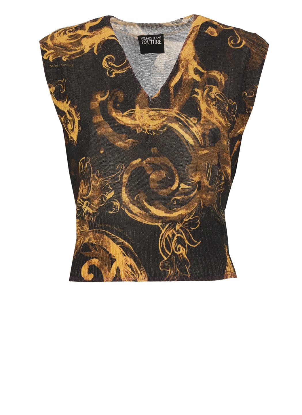 versace jeans couture watercolour couture sweater