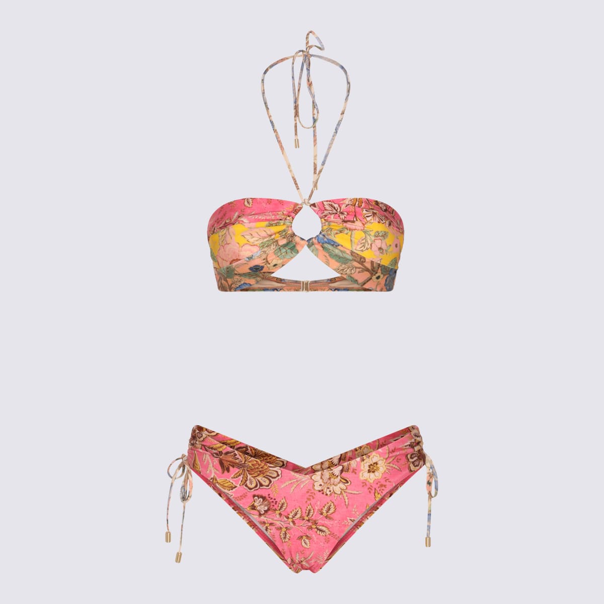 Shop Zimmermann Spliced Two Pieces Bikini Beachwear