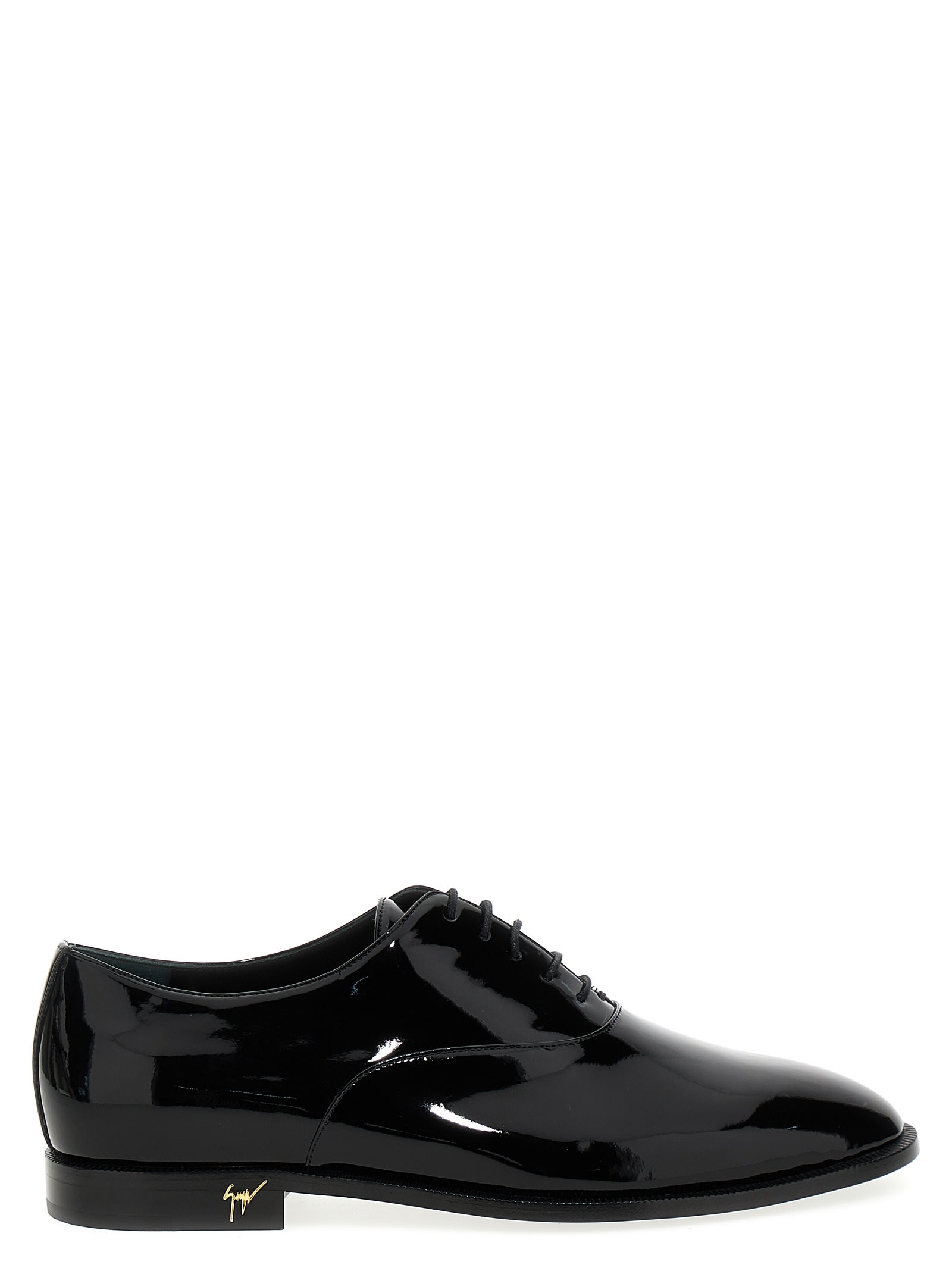 Shop Giuseppe Zanotti Booty Lace Up Shoes In Black