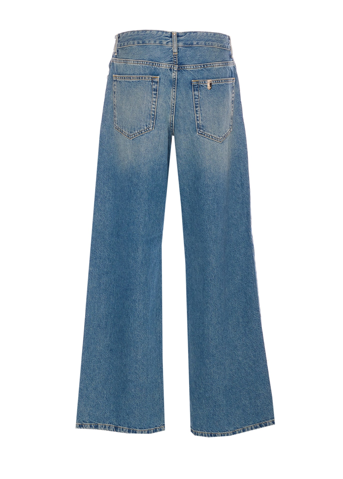 Liu •jo Liu Jo High-rise Baggy Jeans In Blue