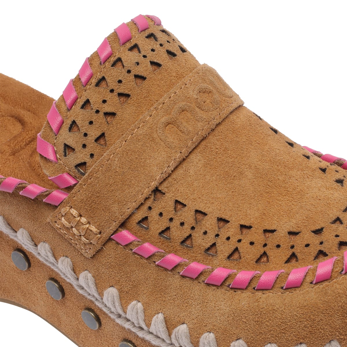 Mou Clog Mules In Brown