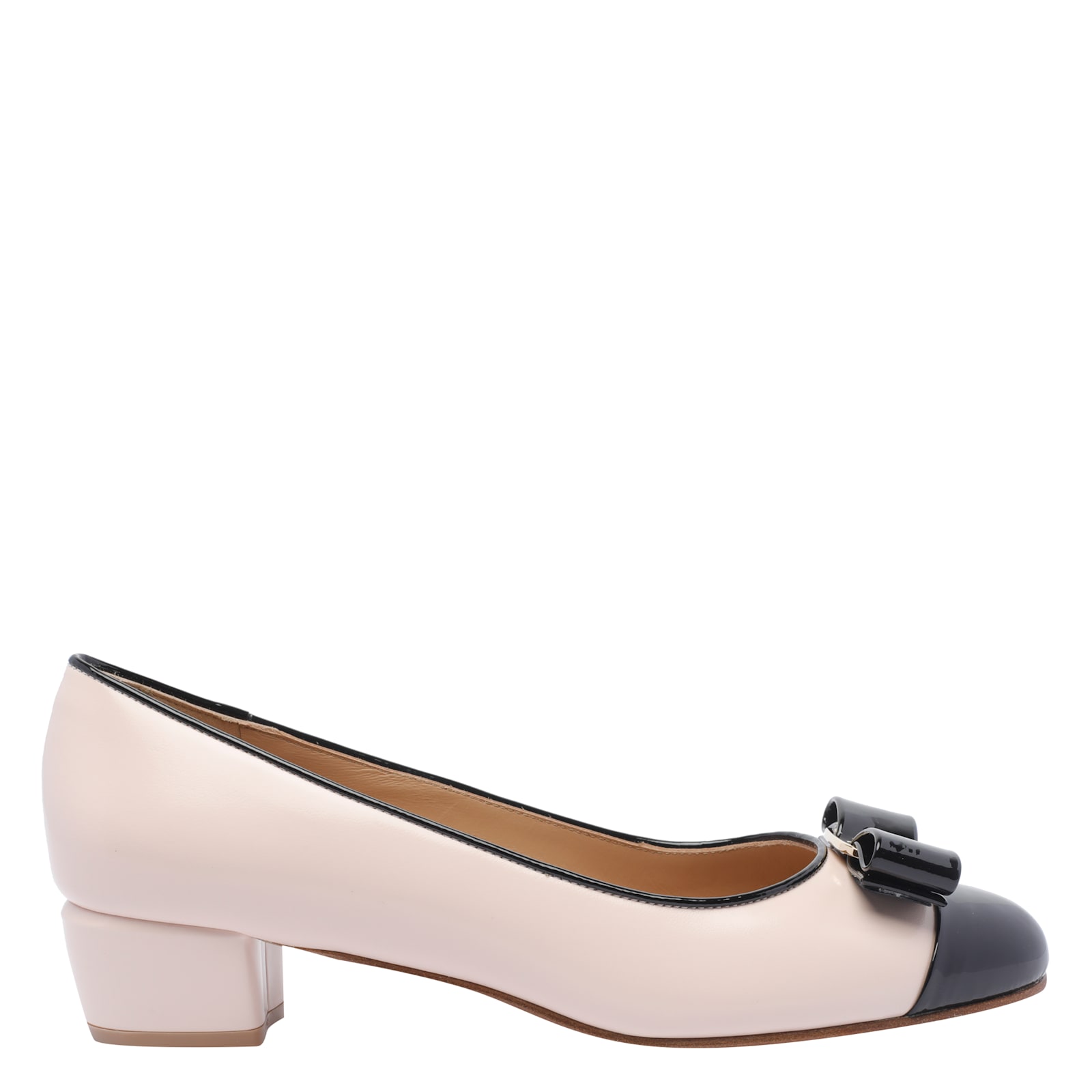 Ferragamo Zapatos Salon Lazo Punta Negra