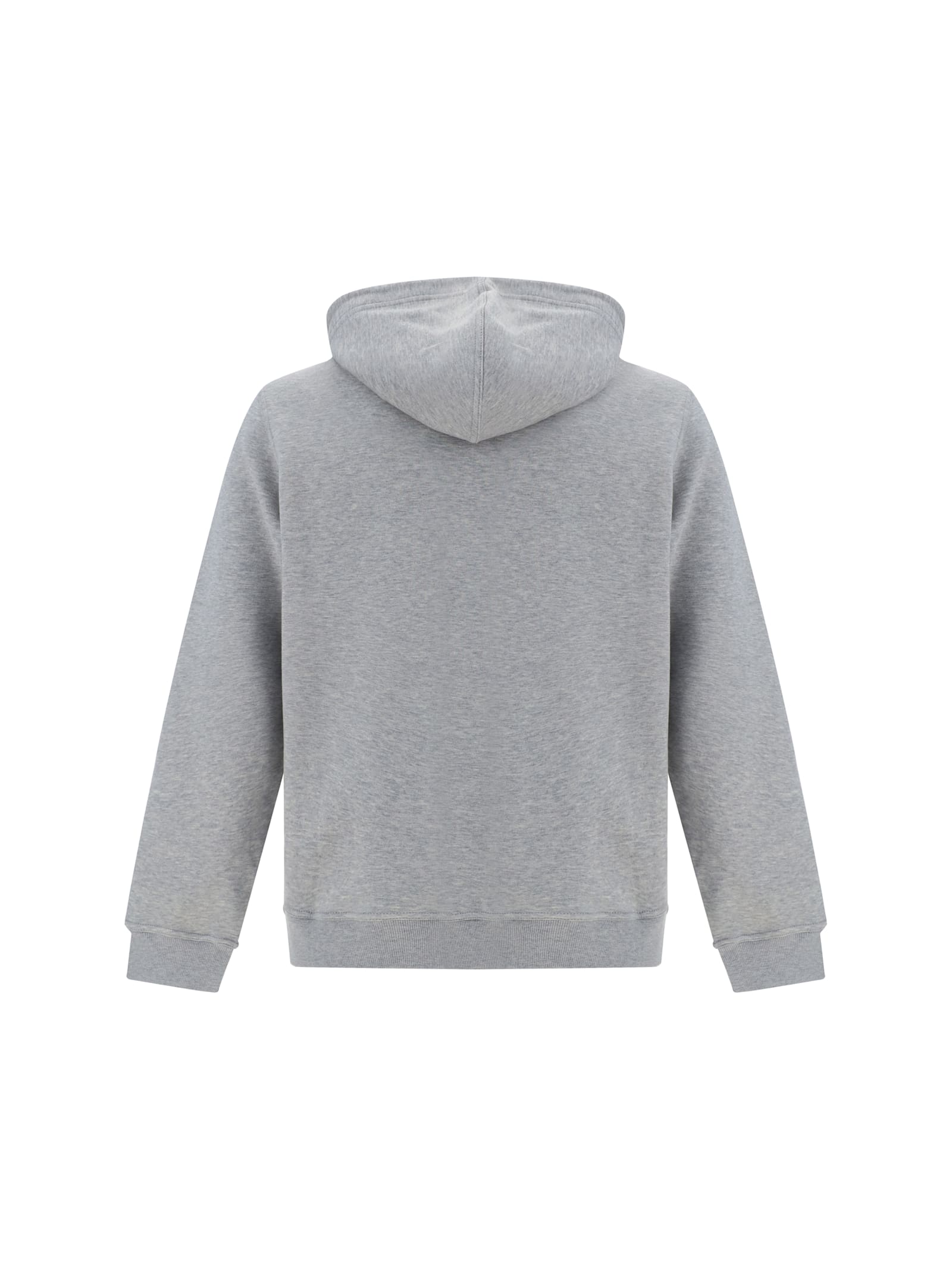 Shop Brunello Cucinelli Hoodie In Grigio Medio+piombo