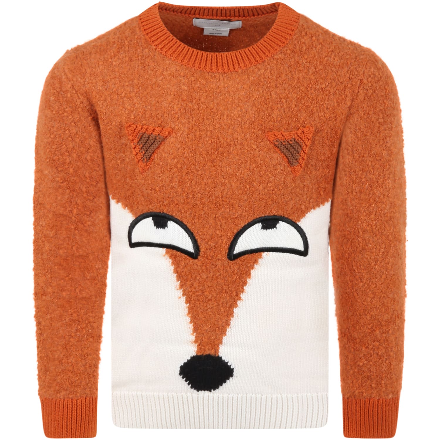 Stella McCartney Kids Multicolor Sweater For Boy With Fox