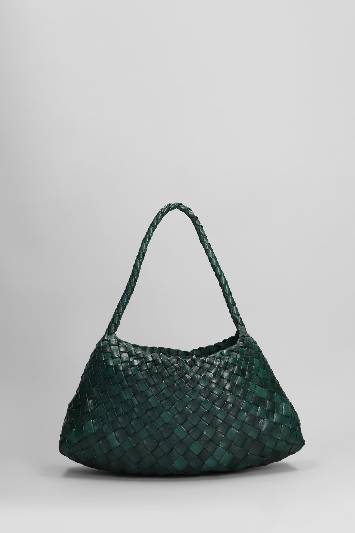 Dragon Diffusion Rosanna Mini Hand Bag In Green Leather In Green