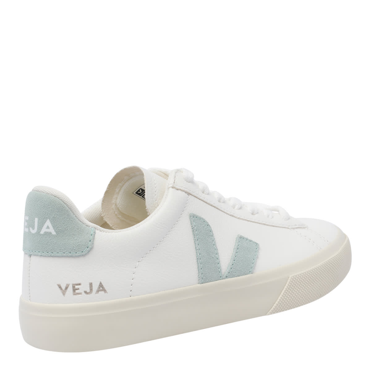 Shop Veja Campo Chromefree Sneakers In White