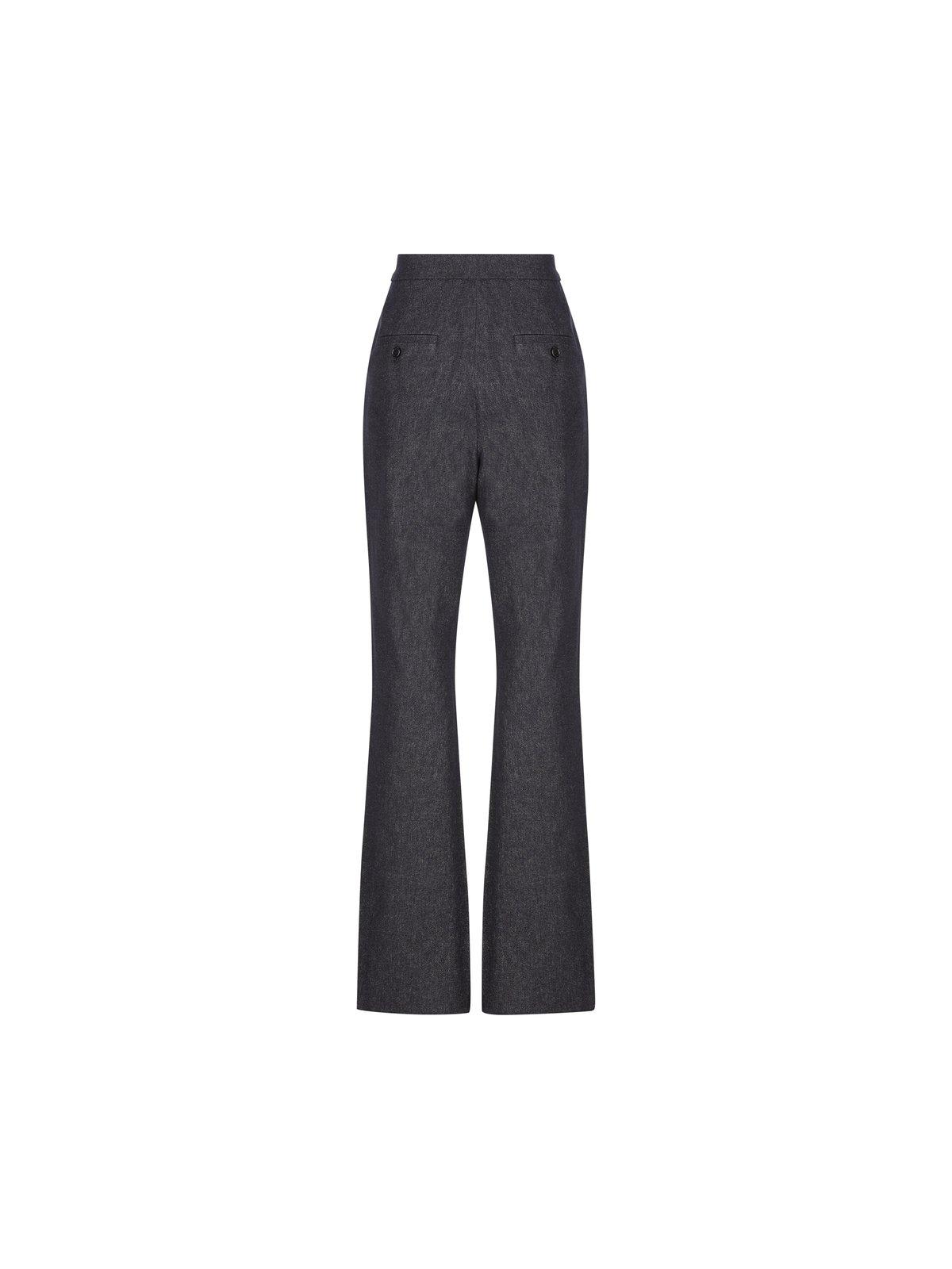 MAX MARA BUTTON DETAILED TROUSERS