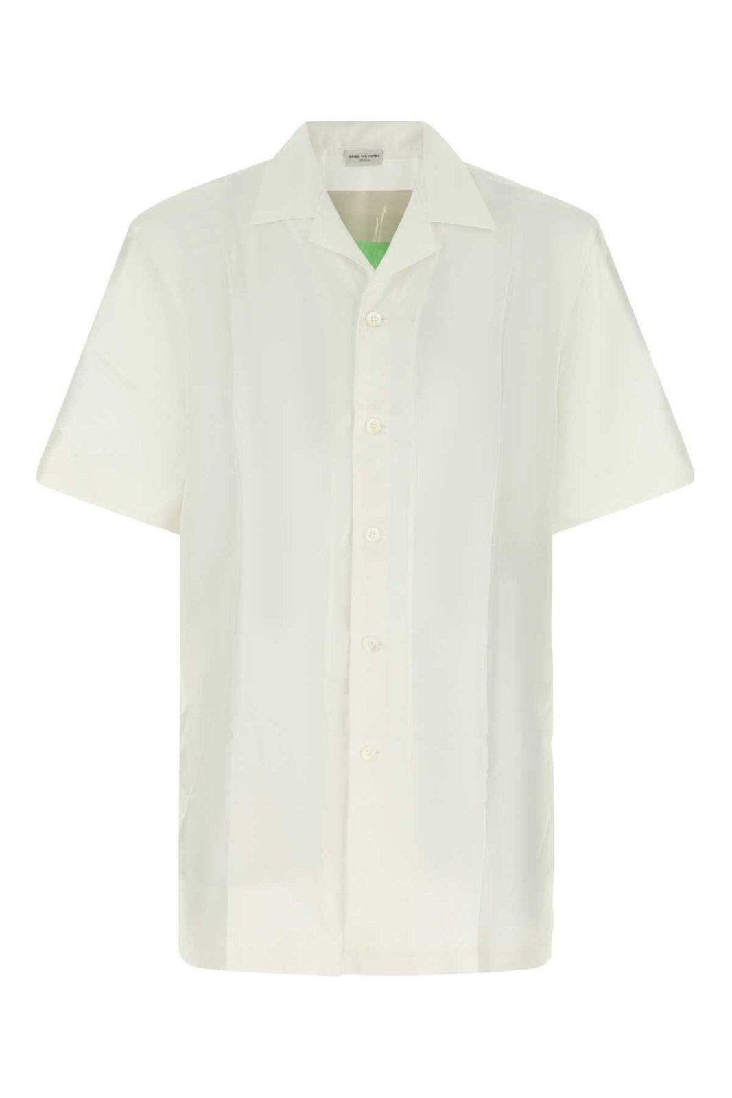 Dries Van Noten Short-sleeved Oversized Shirt