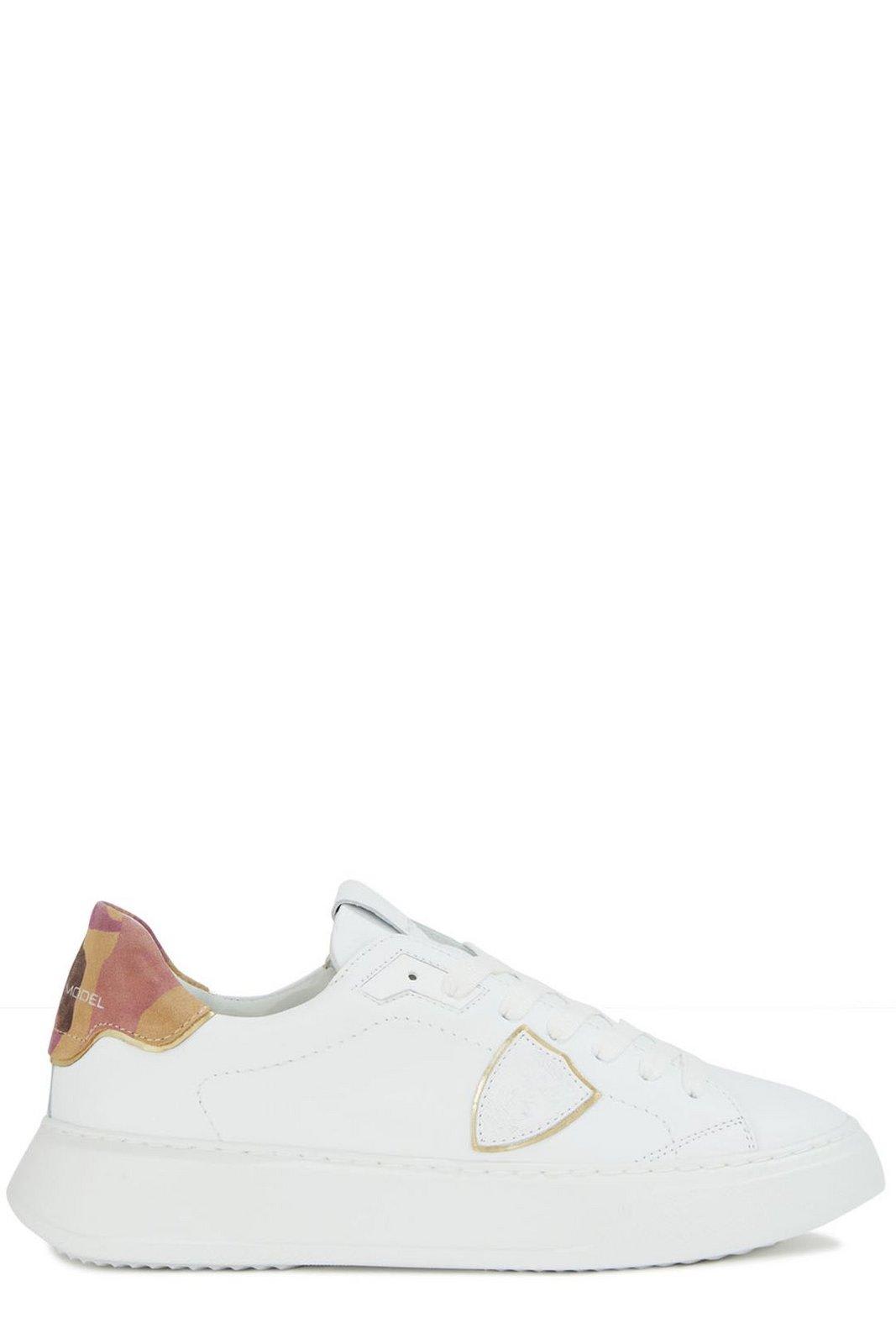 Philippe Model Temple Veau Lace-up Sneakers