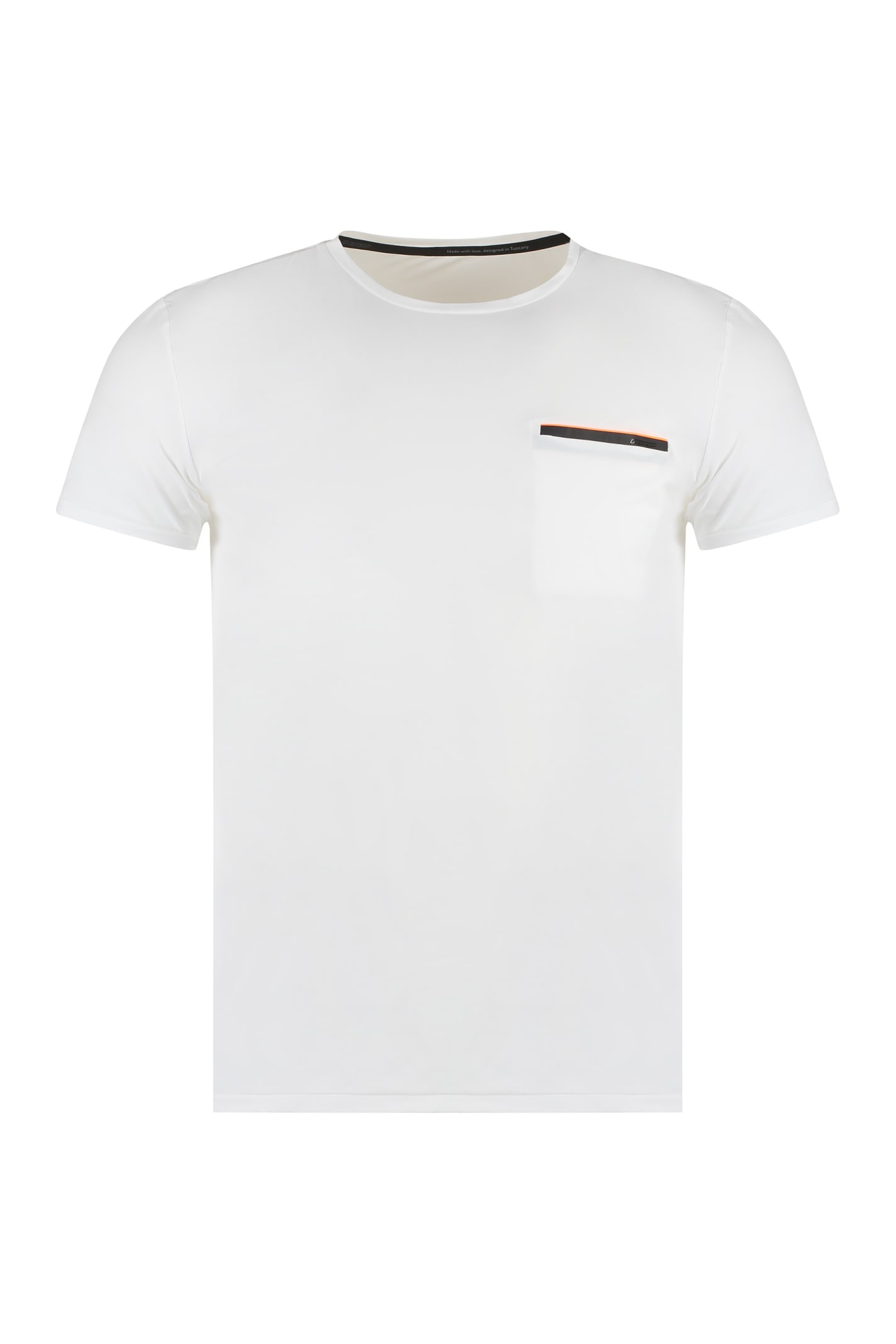 Shop Rrd - Roberto Ricci Design Techno Fabric T-shirt In Bianco