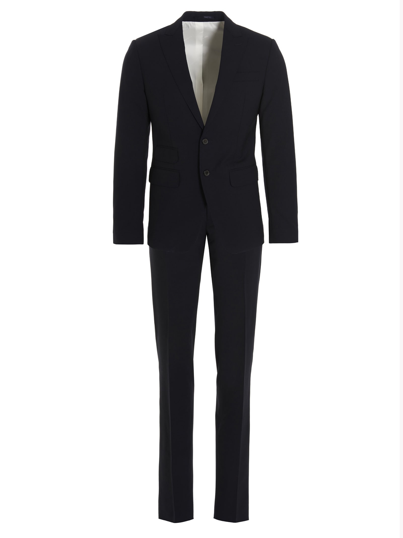 Shop Dsquared2 London Suit In Blu