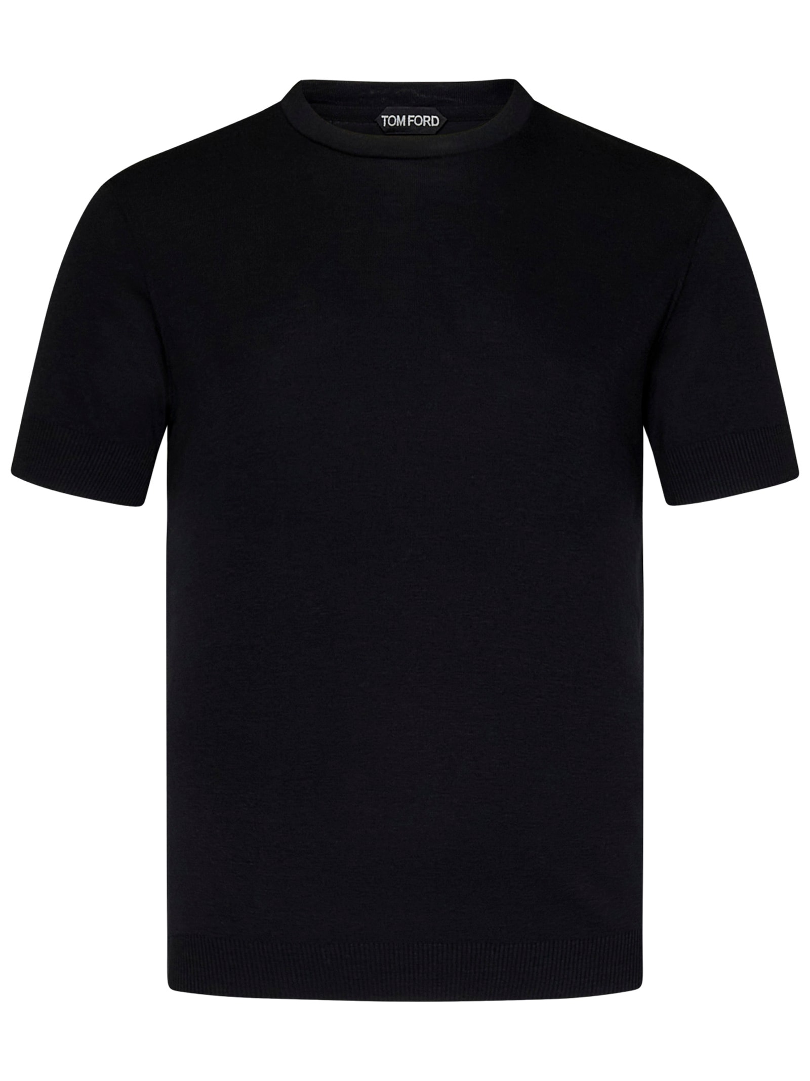 Shop Tom Ford T-shirt In Black