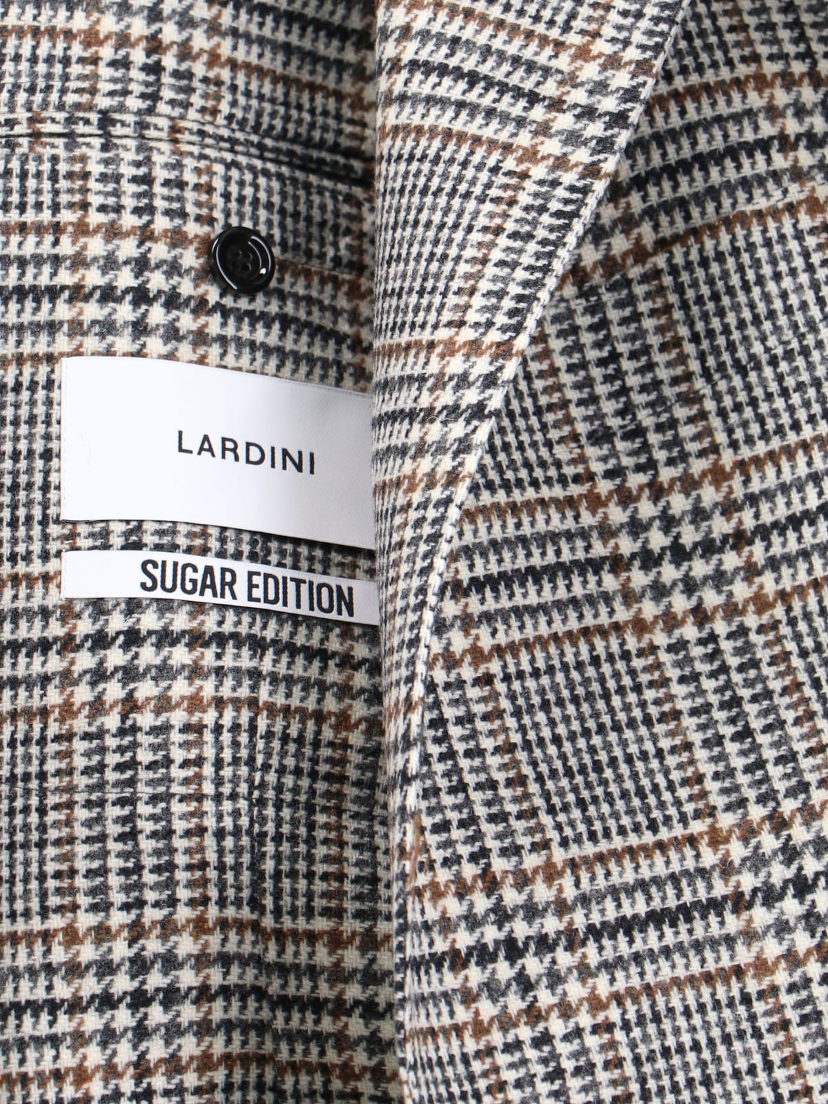 Lardini Single-breasted Virgin Wool Blazer In Gray