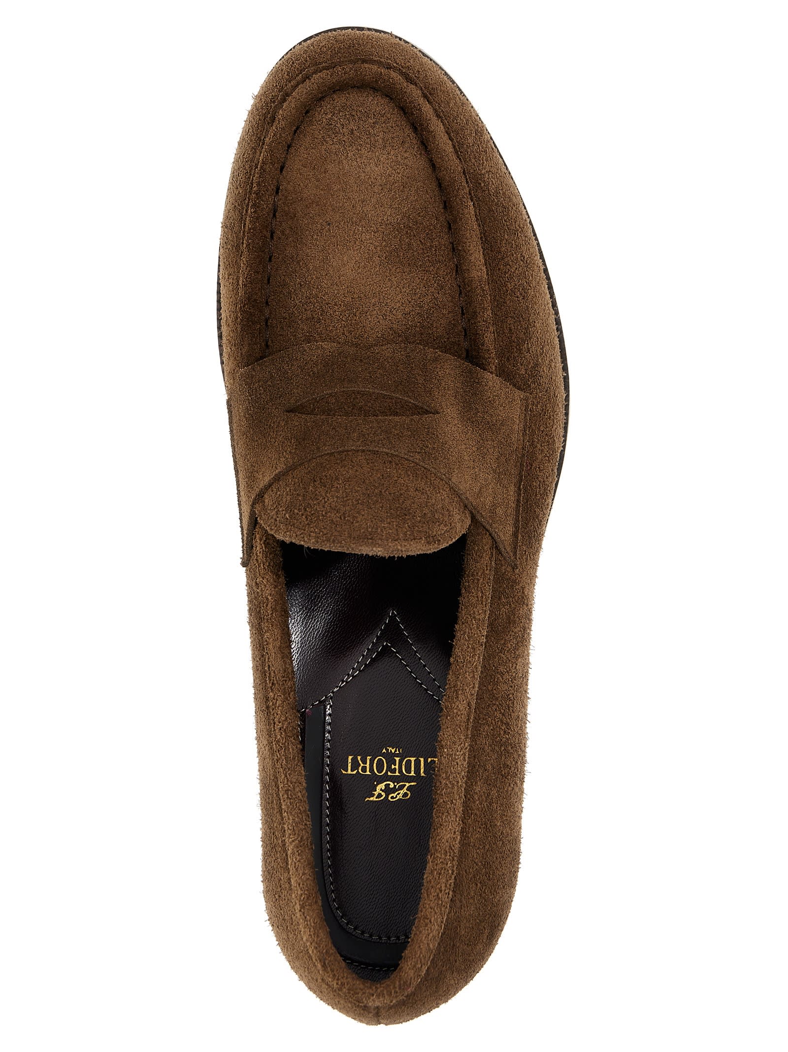 Shop Lidfort Desert Oasis Loafers In Brown