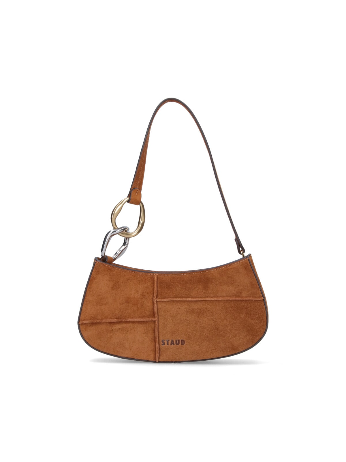Staud Ollie Shoulder Bag In Brown