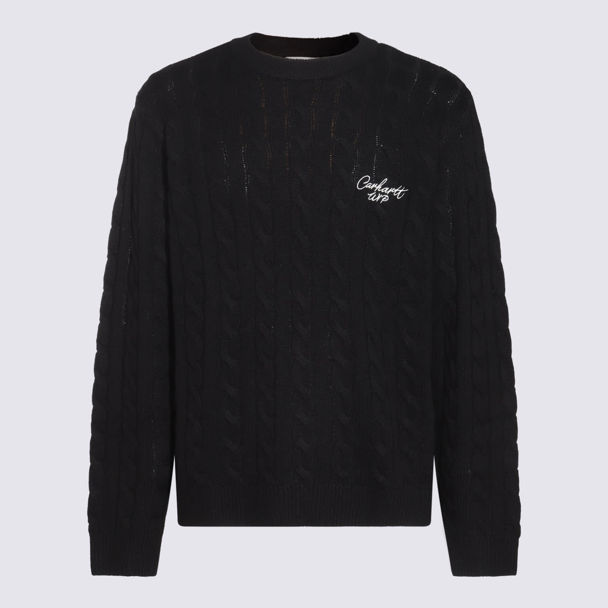 CARHARTT BLACK WOOL SWEATER 