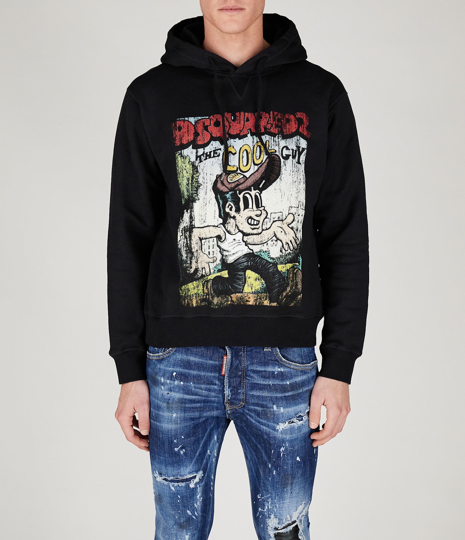 Shop Dsquared2 Sweatshirt In Black