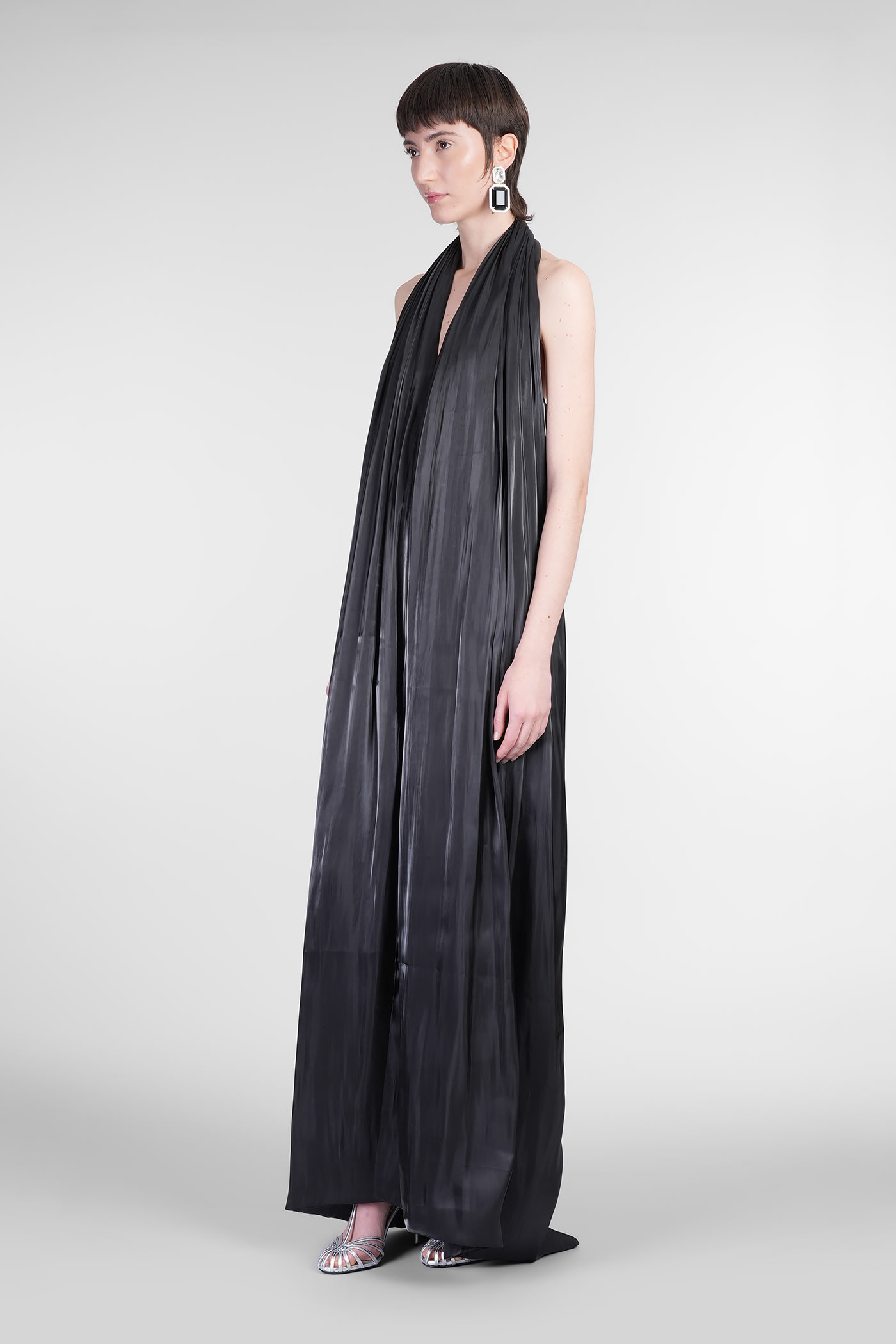 Rhea Costa Gigi Dress In Black Polyester