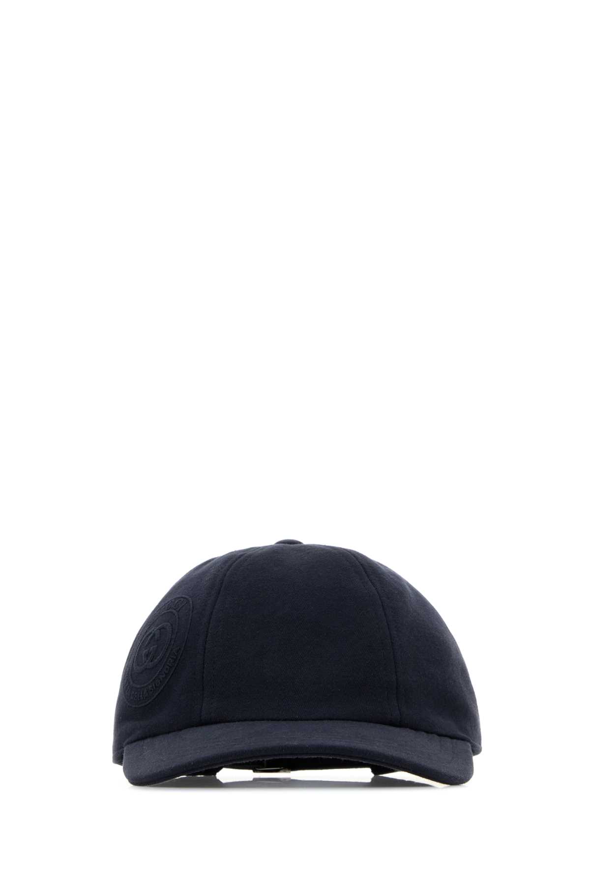 Gucci Navy Blue Cotton Baseball Cap